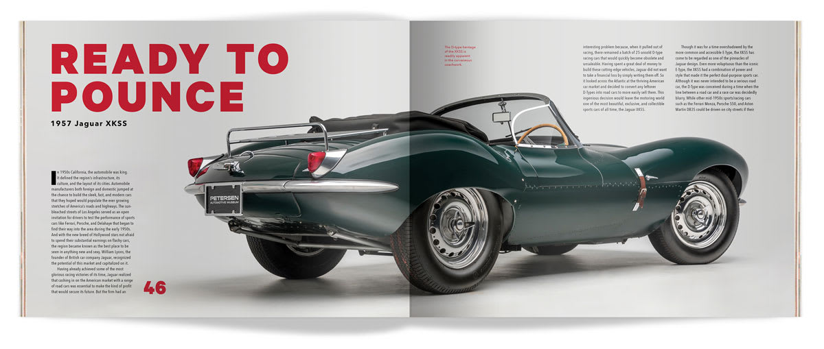 page spread from the book Treasures of The Vault.