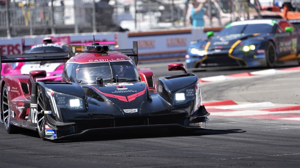 Cadillac DPI Ganassi team car driven by Alex Lynn