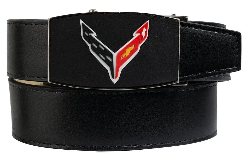 the GM C8 Aston Black Carbon Ratchet Belt