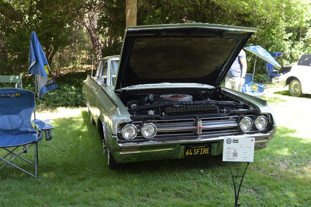a 1964 Oldsmobile Starfire at Lacy Park, San Marino, California