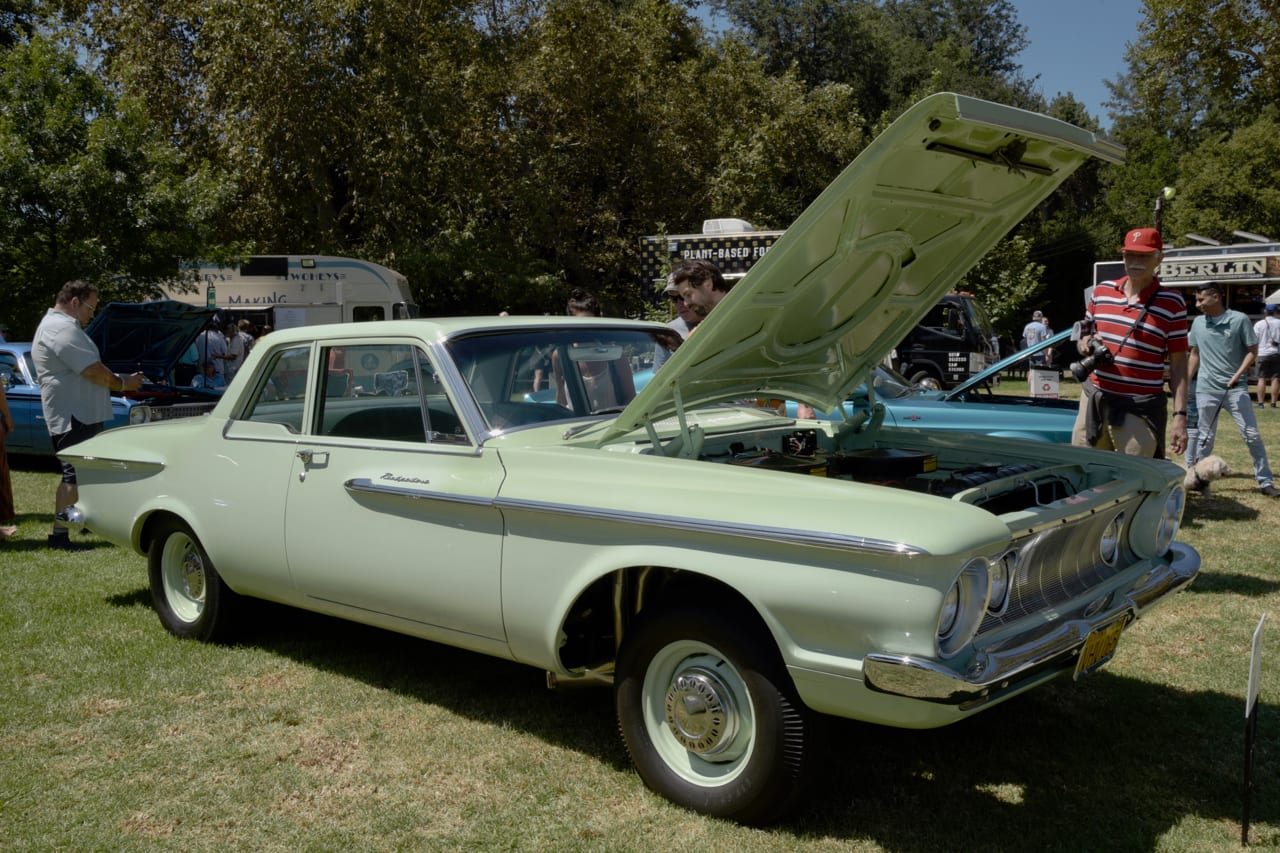 1962 Plymouth Belvedere on display at the 2022 San Marino Motor Classic