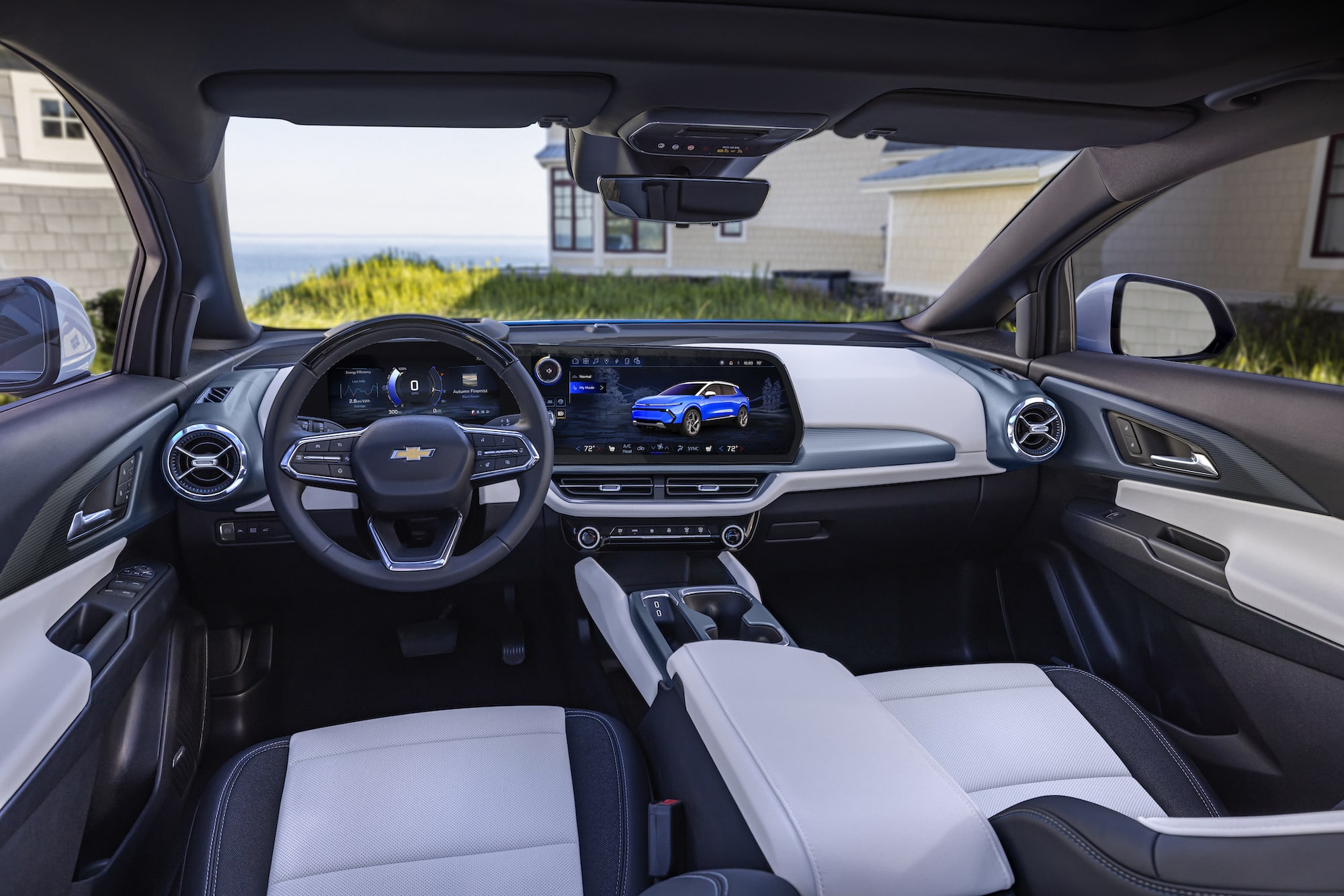 interior of the 2024 Chevrolet Equinox EV