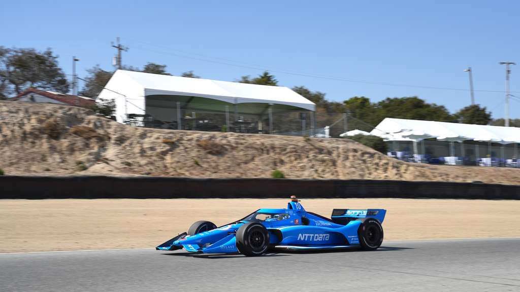 Alex Palou on the WeatherTech Raceway Laguna Seca