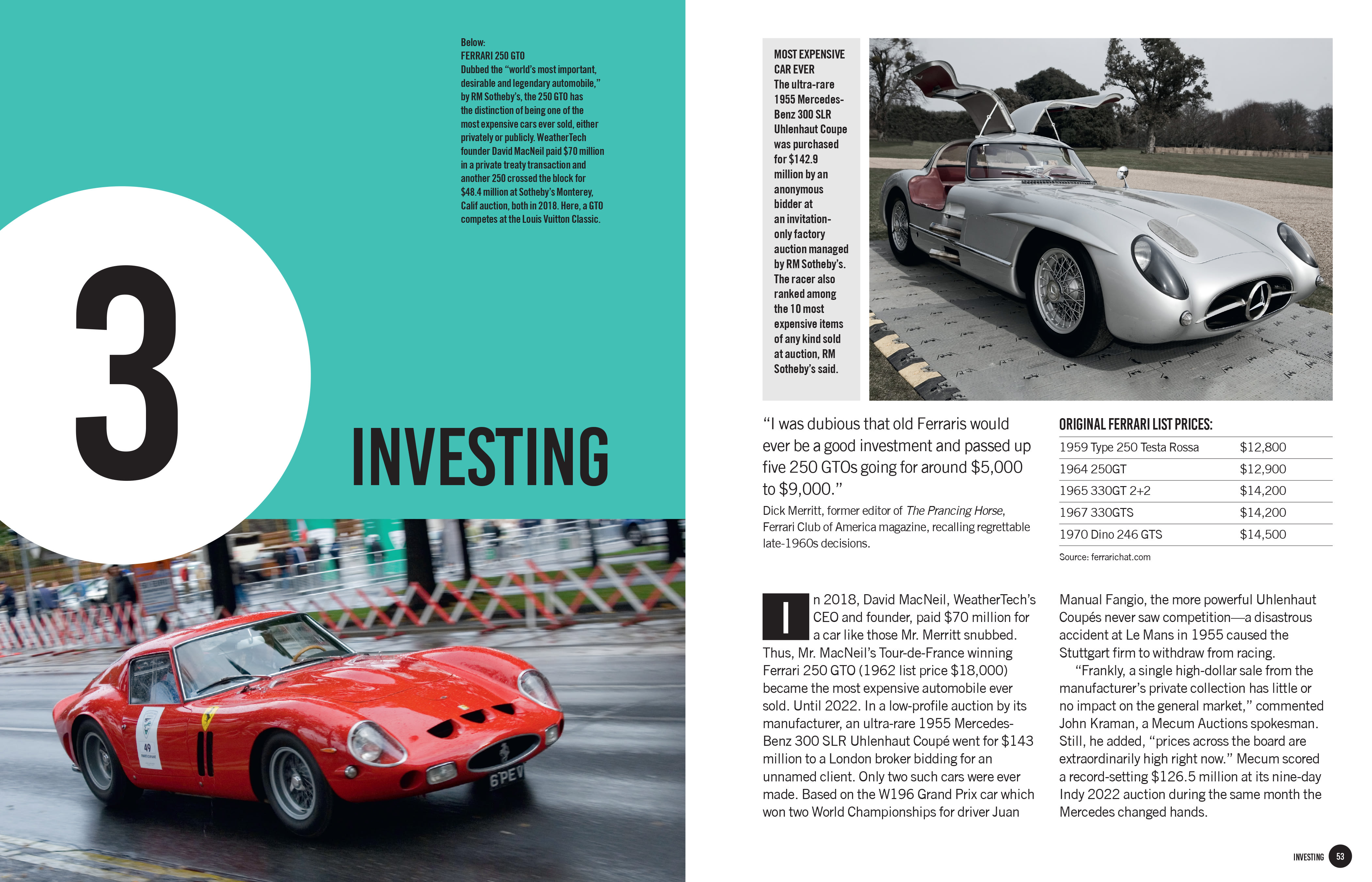 image of pages from the book The Nextgen Guide To Car Collecting