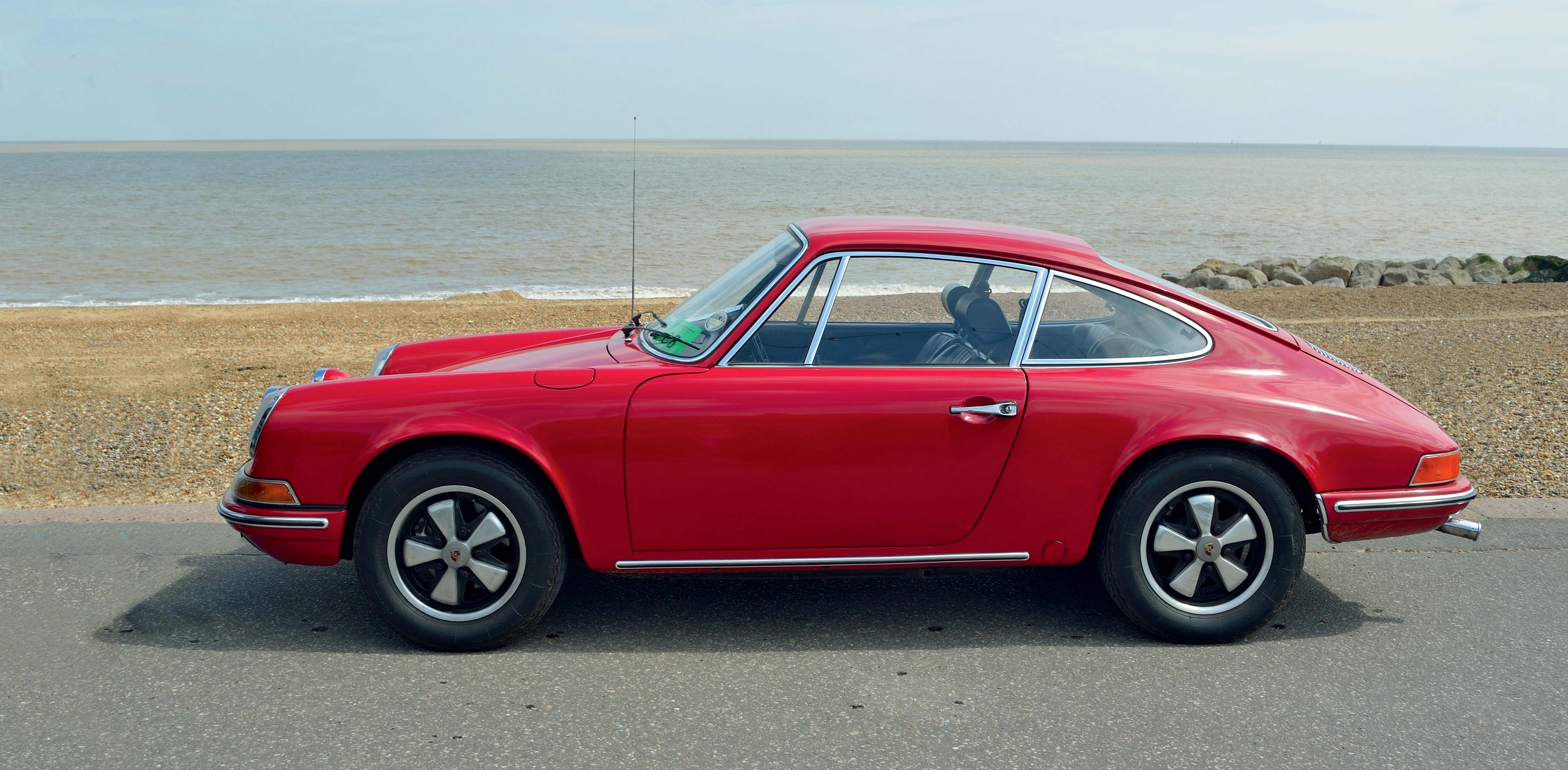 image of a Porsche, as featured in the book.