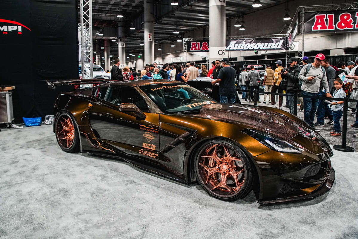 image of a Corvette in Kentia hall