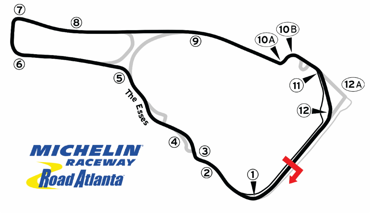 overview of the course atRoad Atlanta