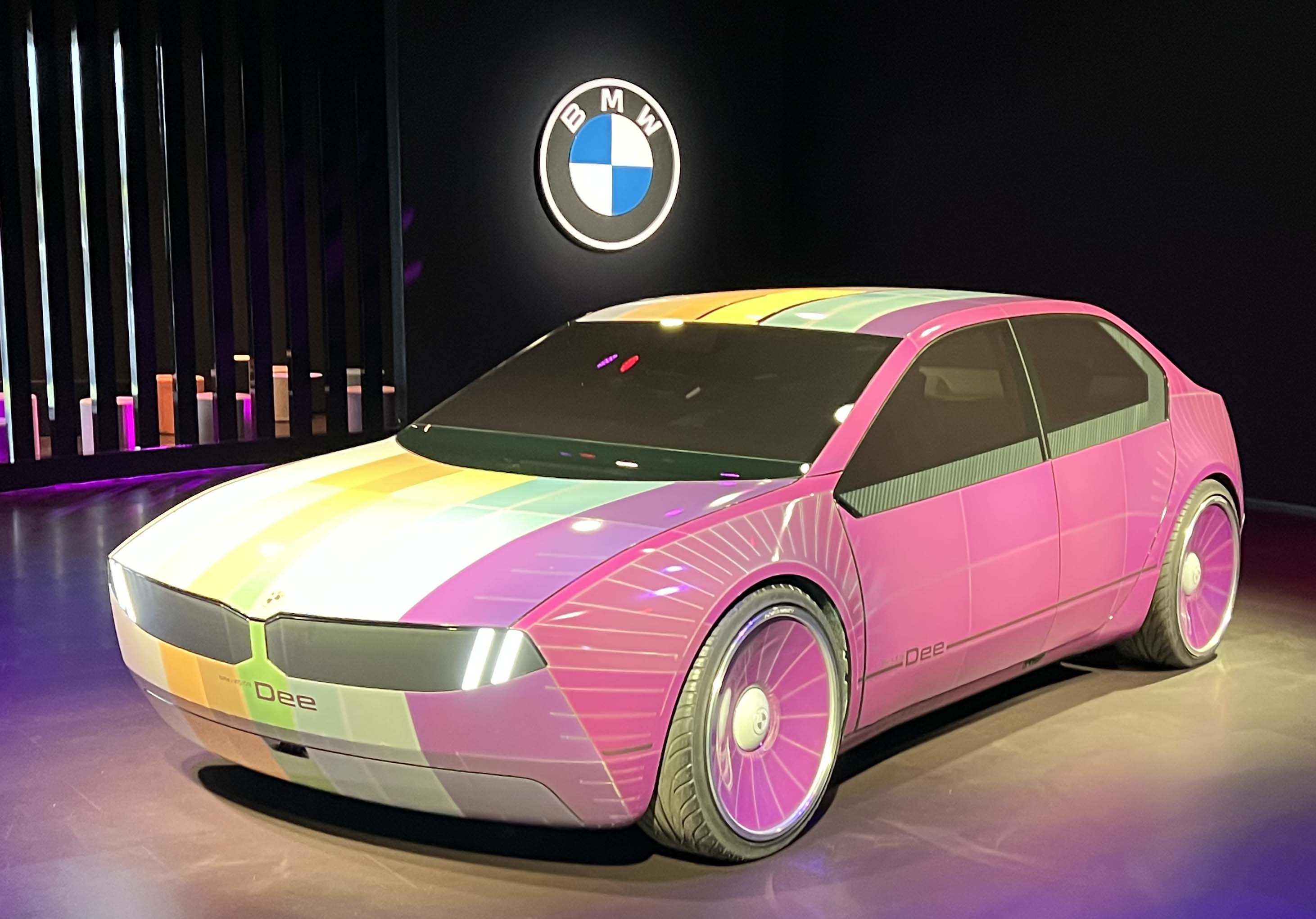 BMW Dee on display at the 2023 CES