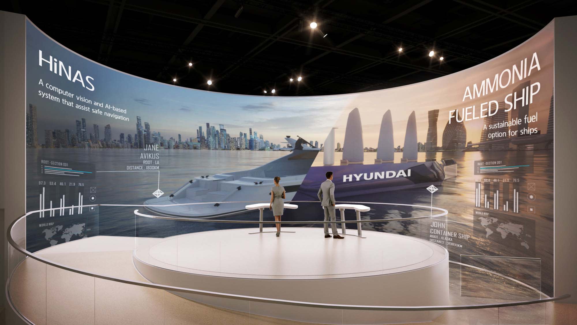 Hyundai Advanced Cargo Shipping Concept at the 2023 CES