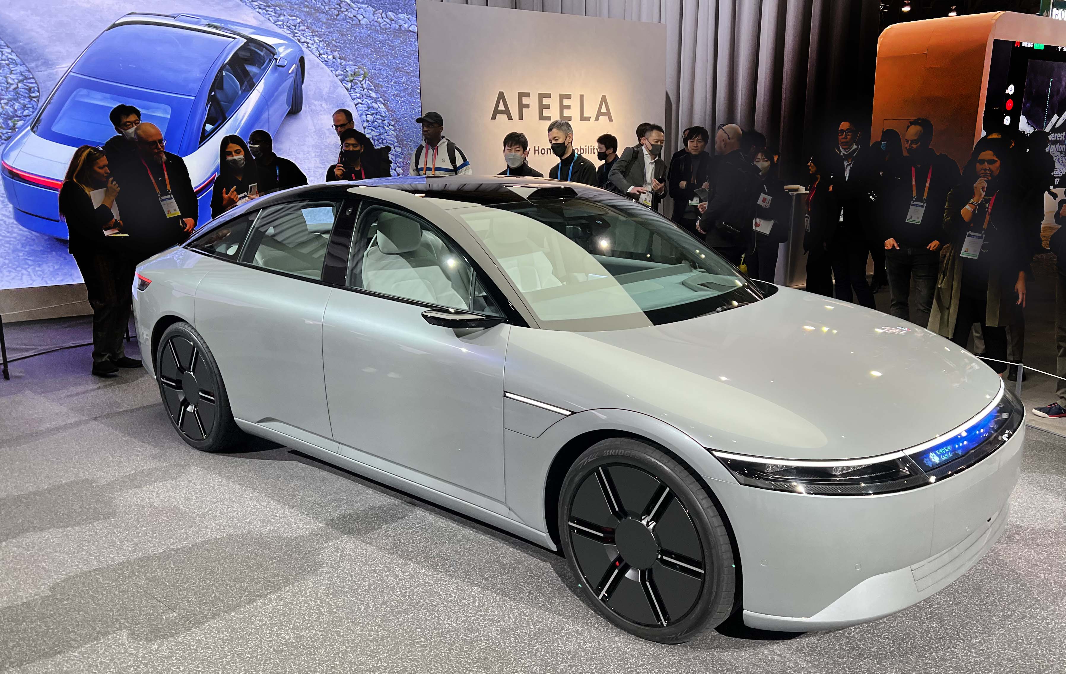 Sony Afeela at the 2023 CES