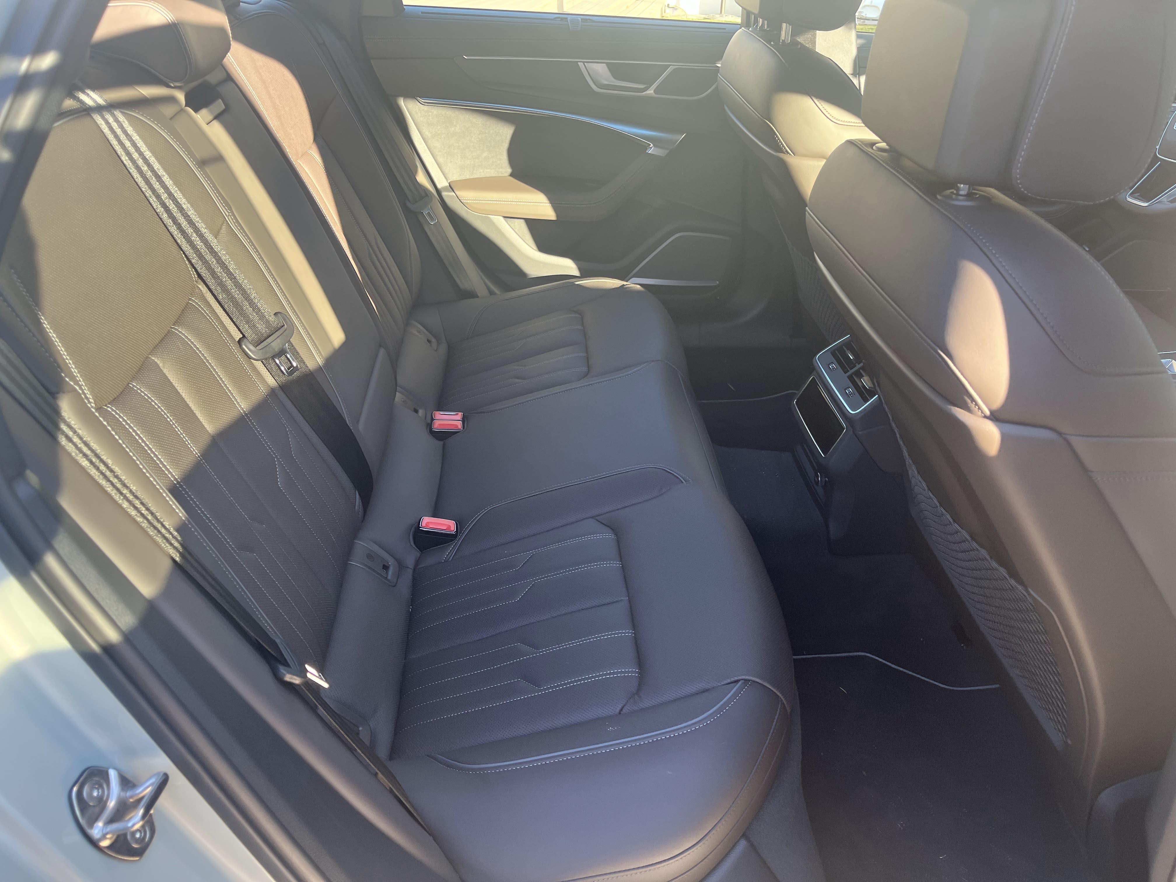 rear seats in the 2022 Audi A6 Allroad