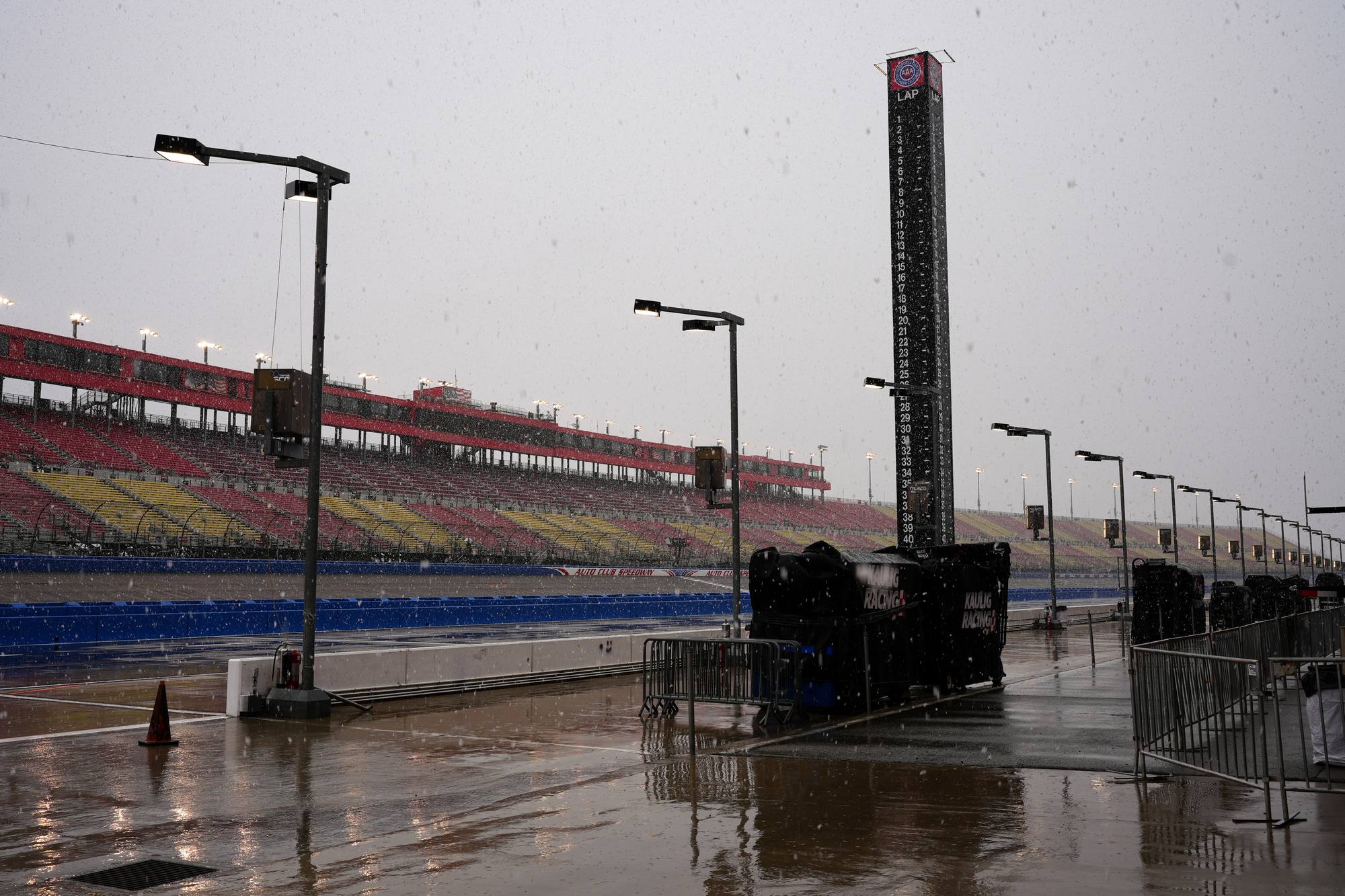 image of the Auto Club Speedway racetrack