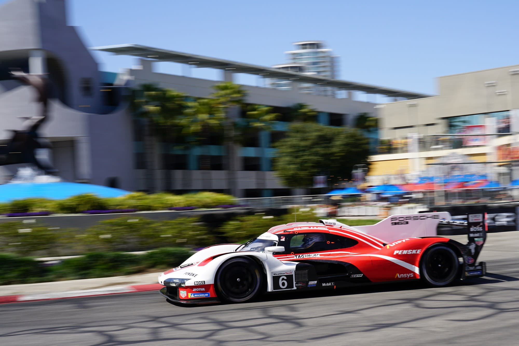 image from the track of the 2023 Long Beach Grand Prix
