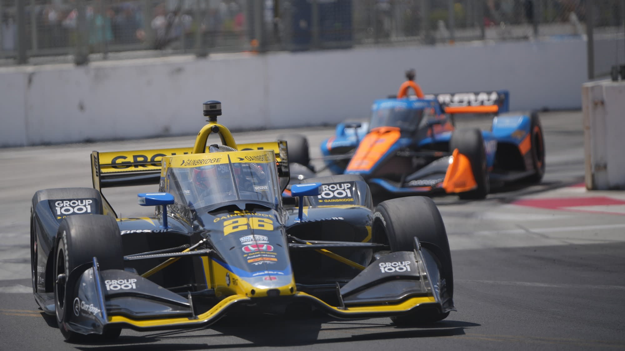 image of a race car at the Acura Grand Prix