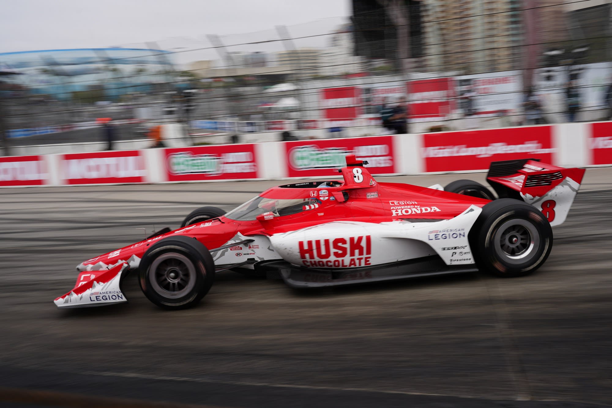 image of a race car at the Long Beach Acura Grand Prix