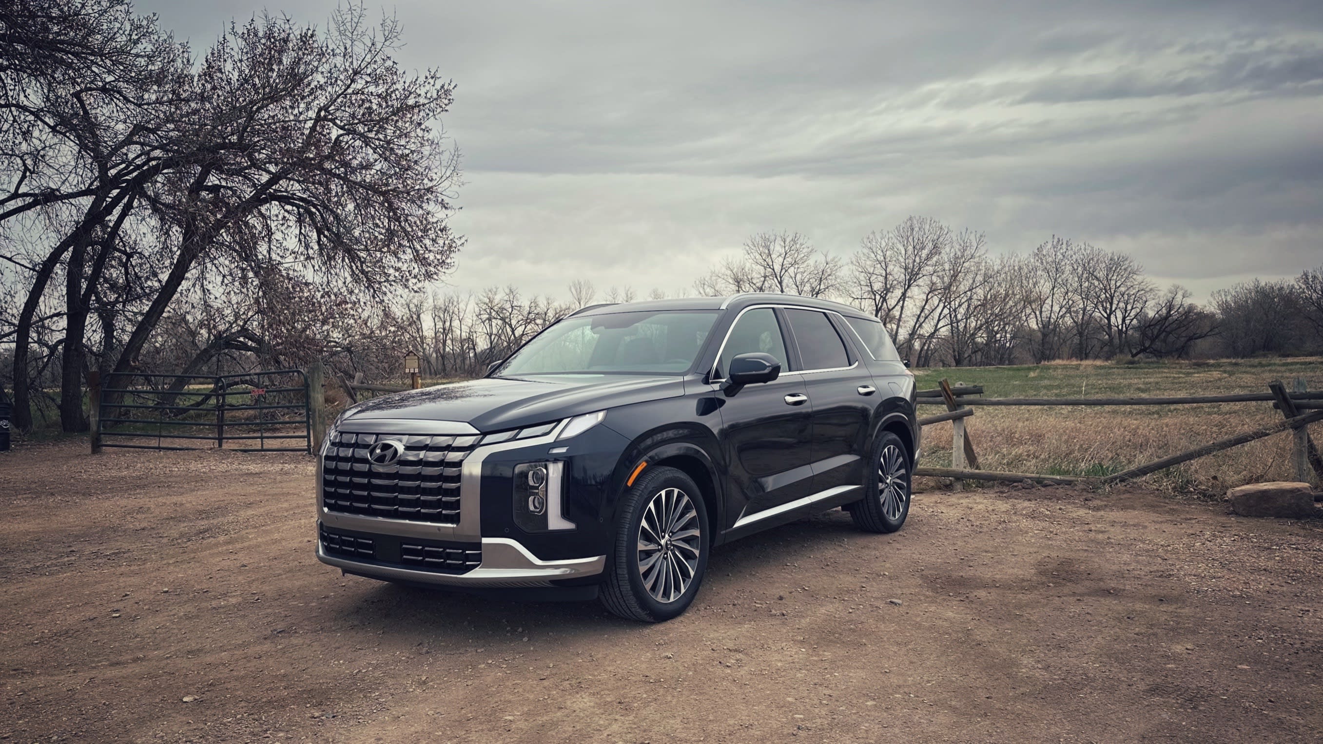 exterior of the 2023 Hyundai Palisade Calligraphy
