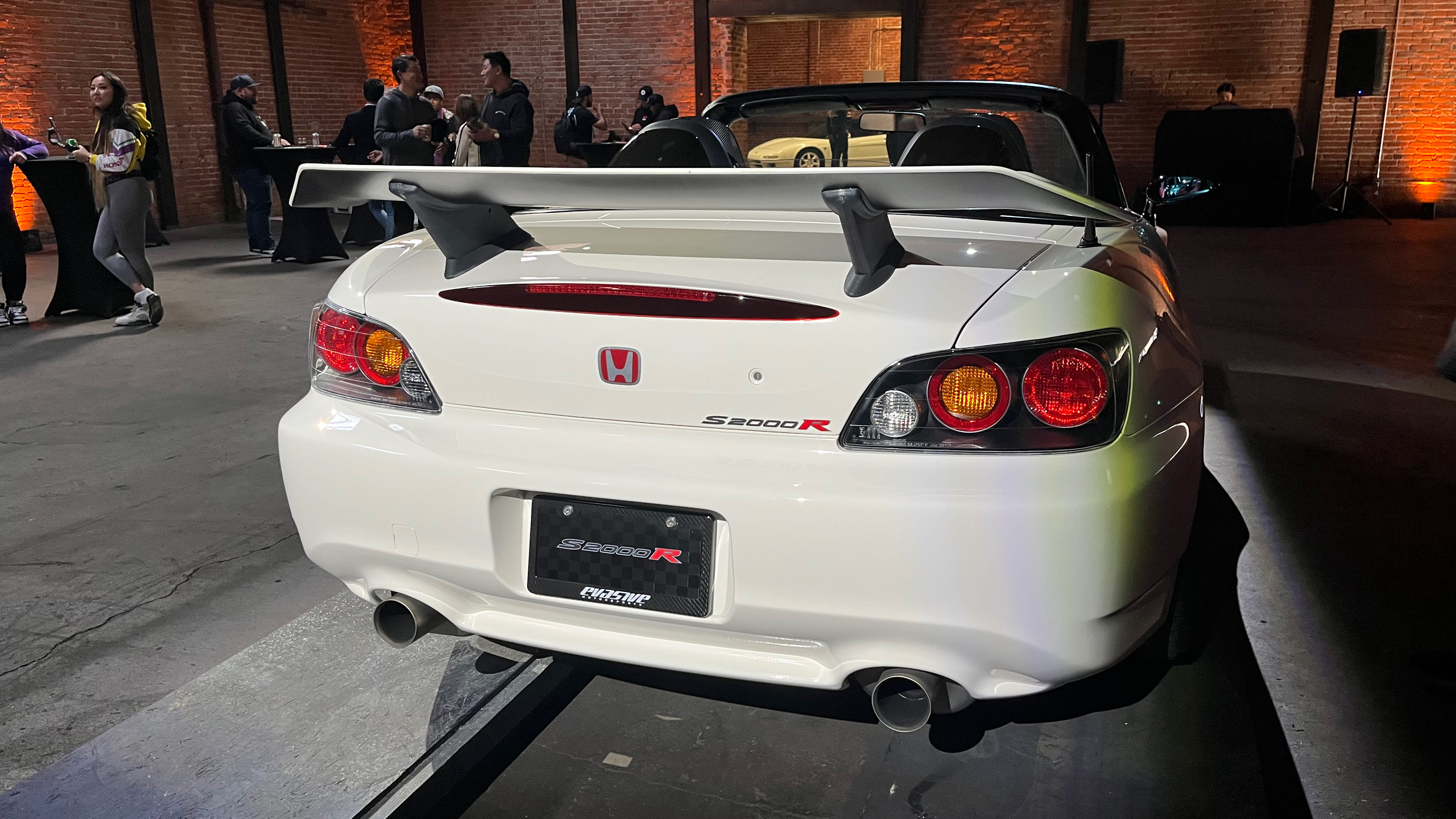 s2000 on display at the event