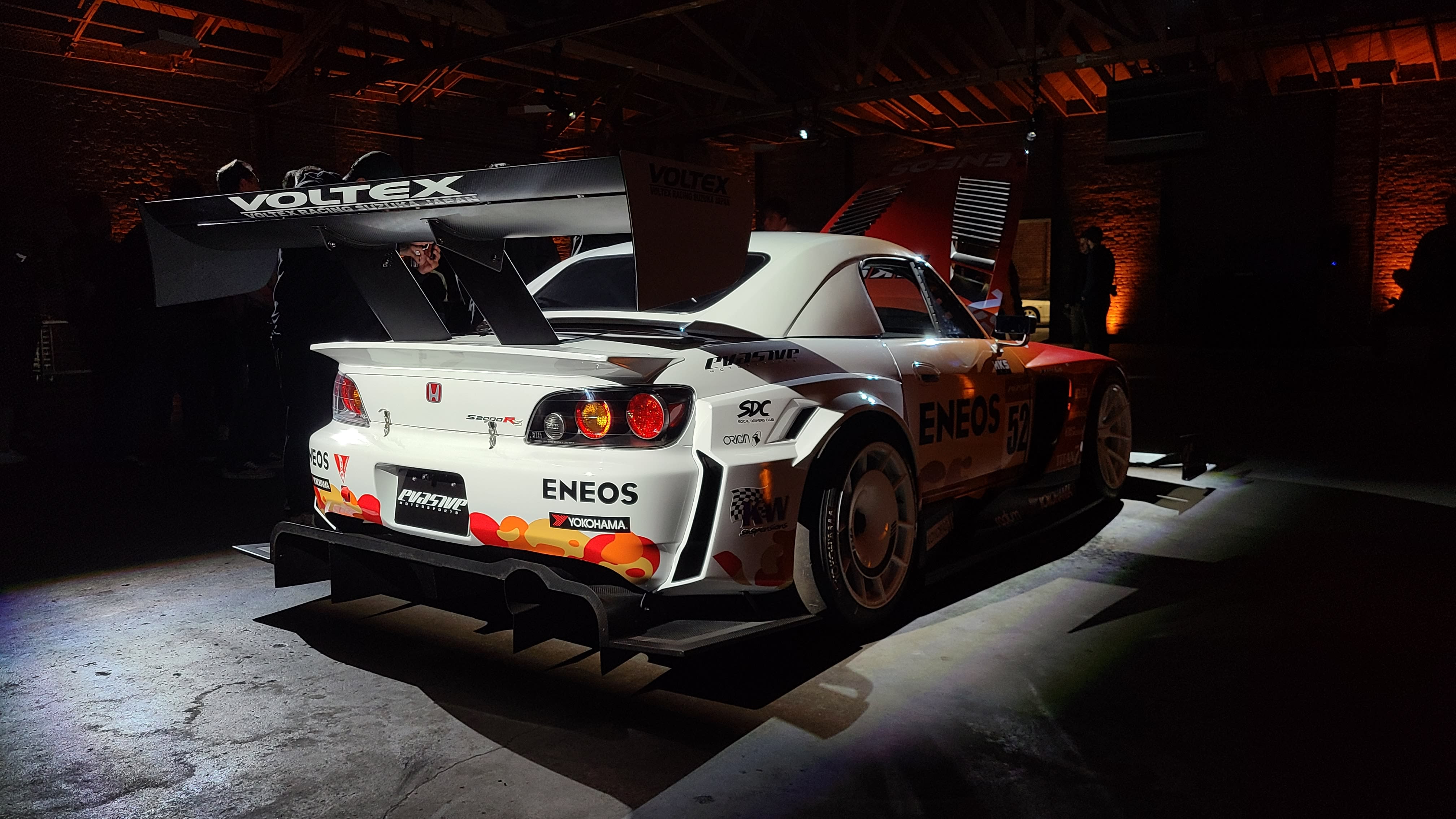 s2000 on display at the event in Los Angeles