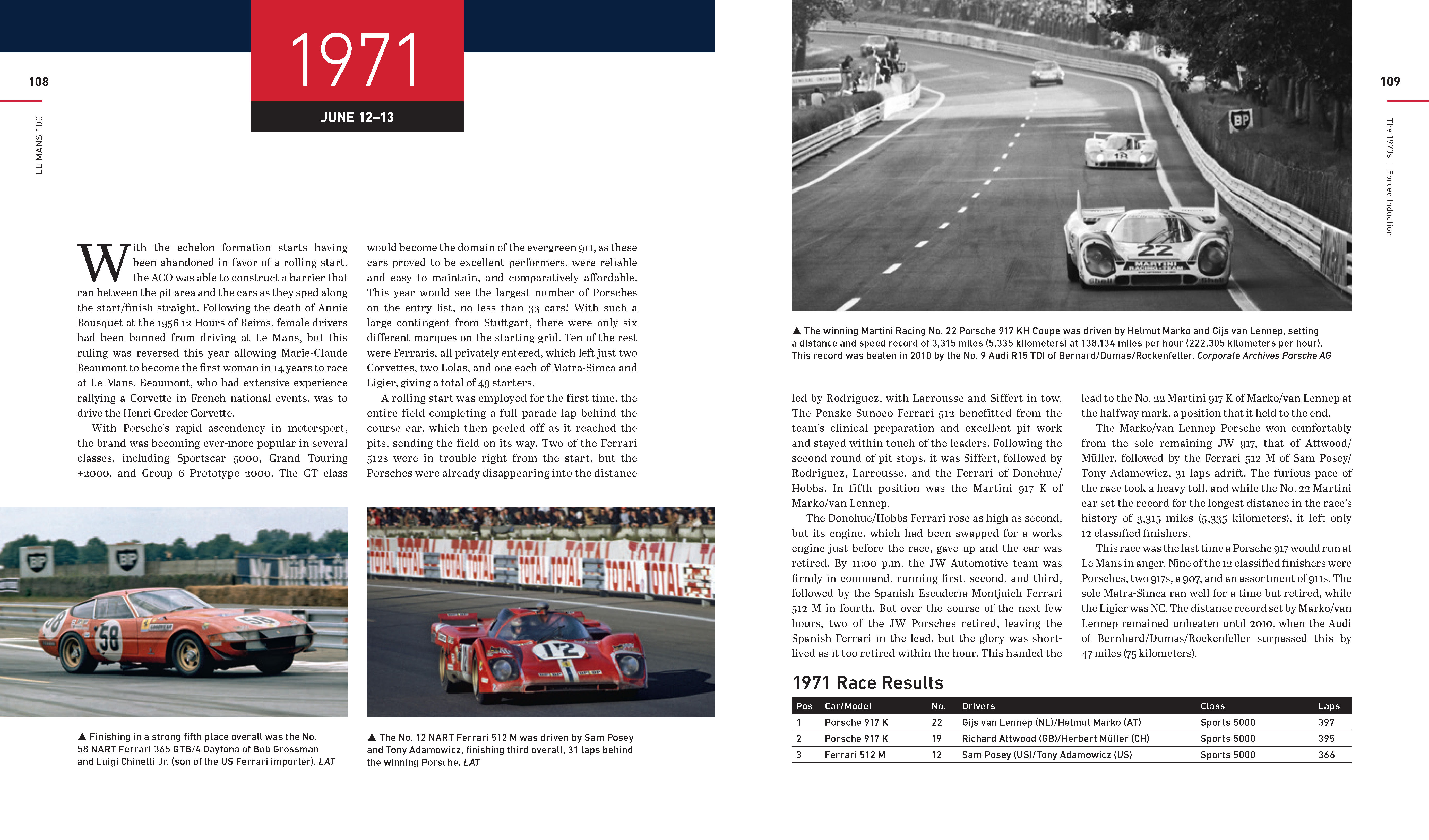 Le Mans 100 race from 1971
