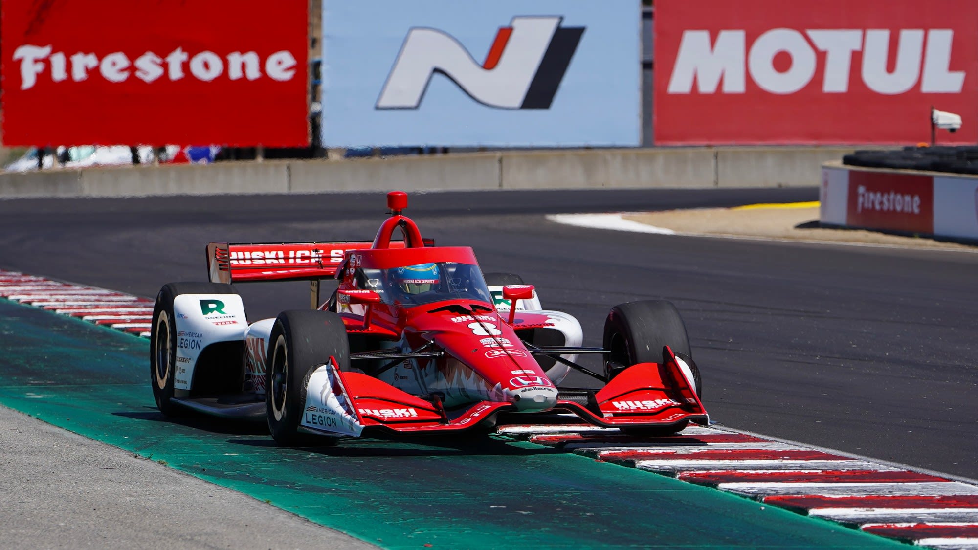 racing at Laguna Seca