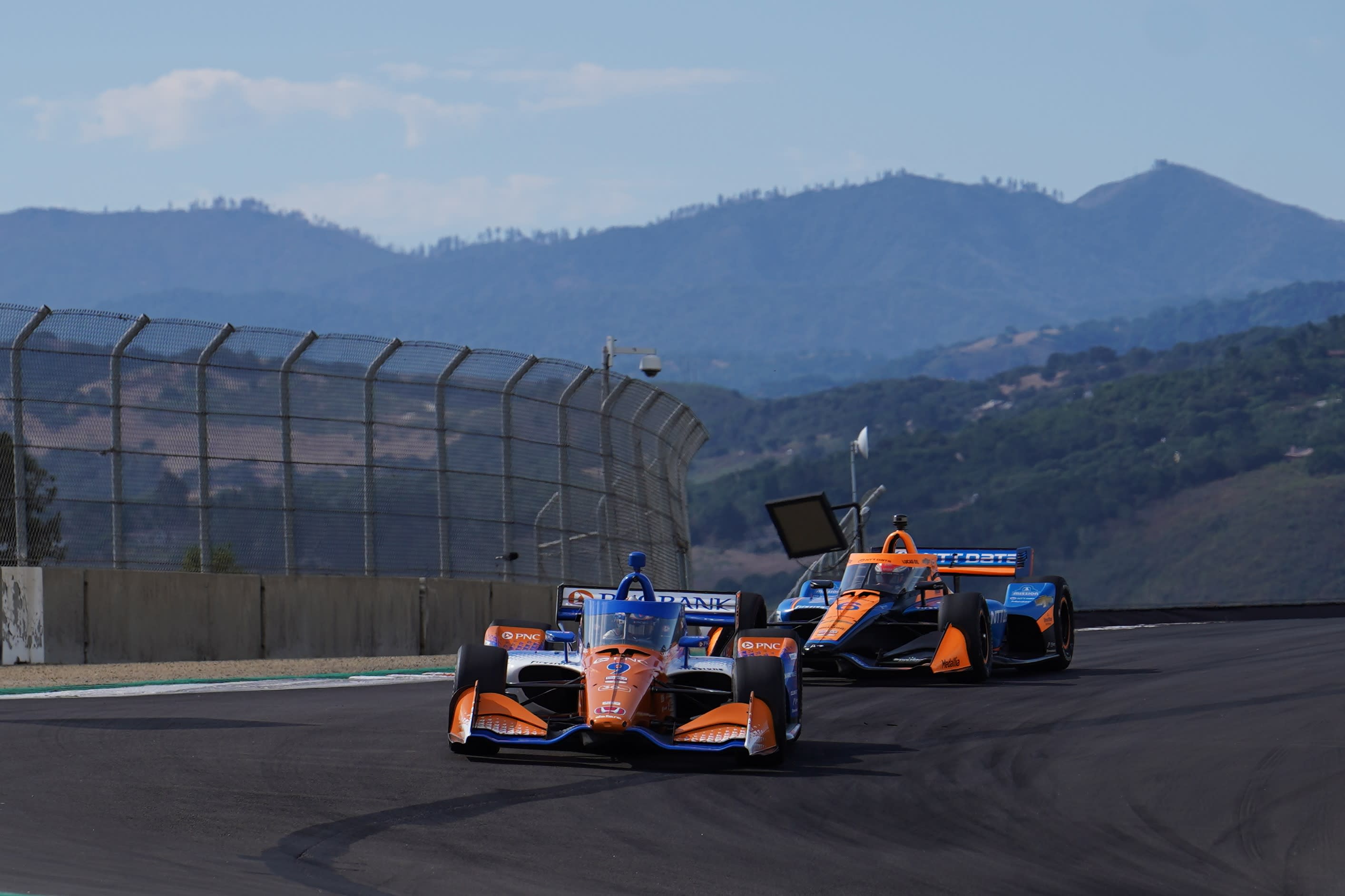racing at Laguna Seca