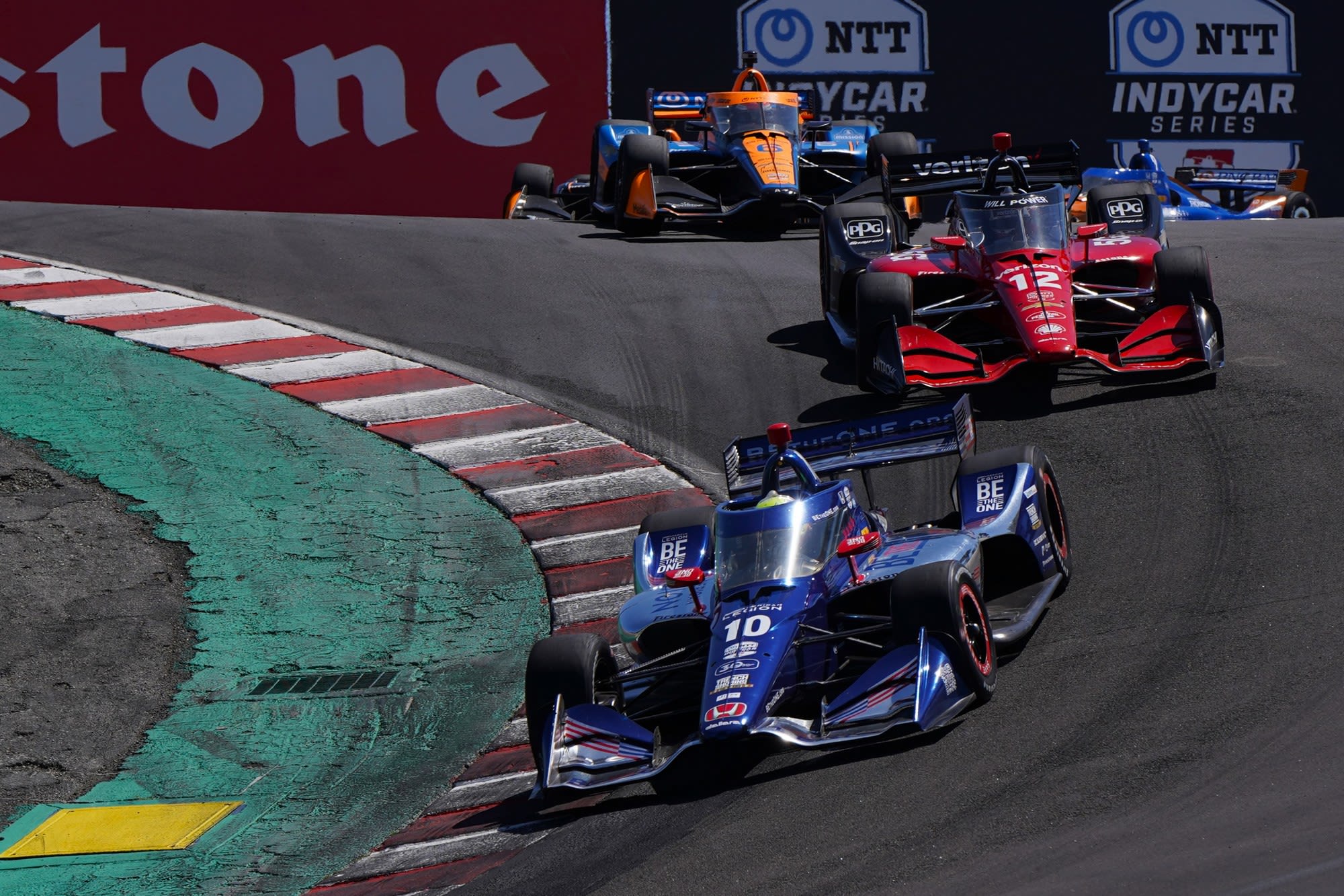 racing at Laguna Seca