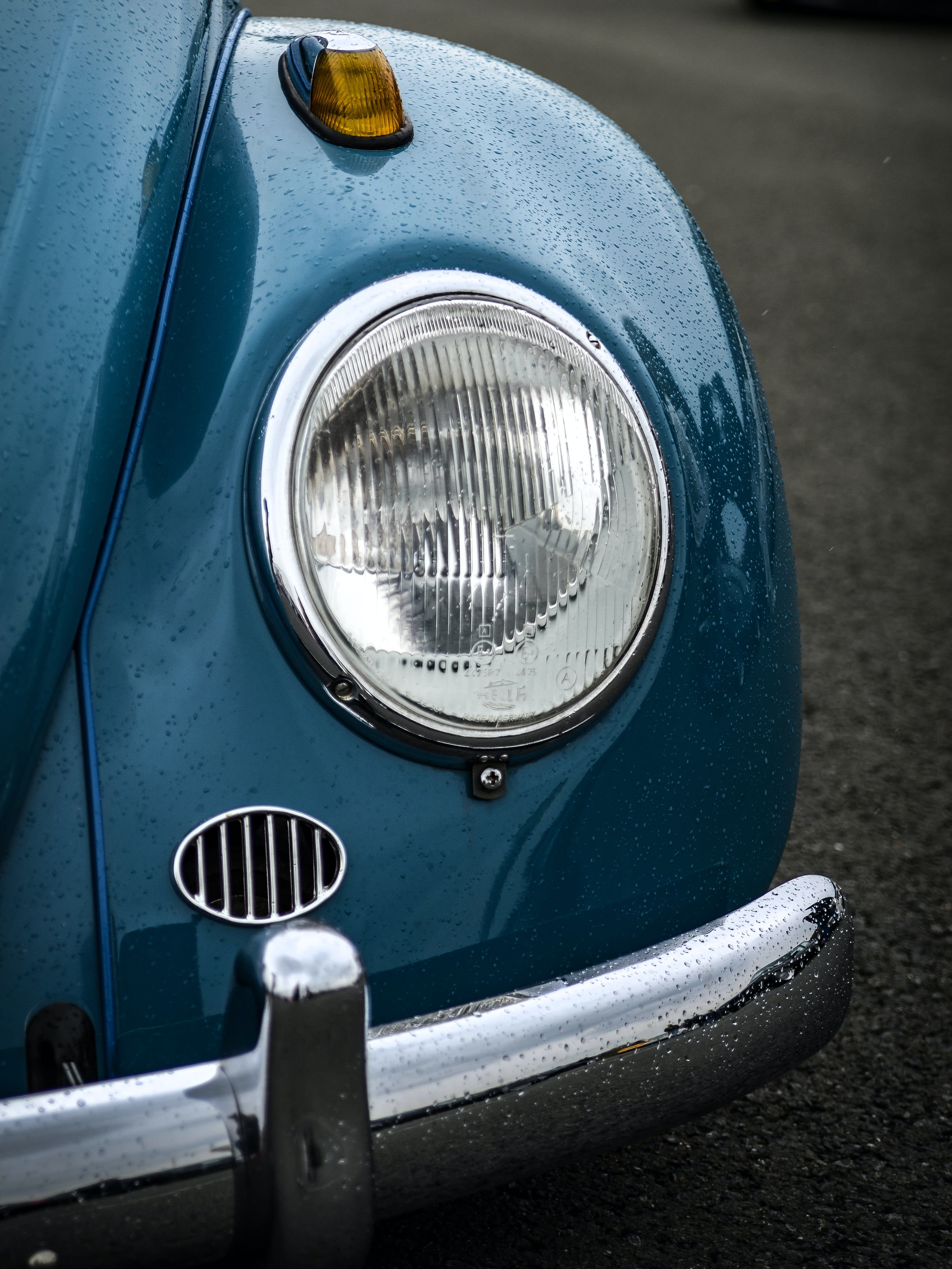 fender of a VW beetle