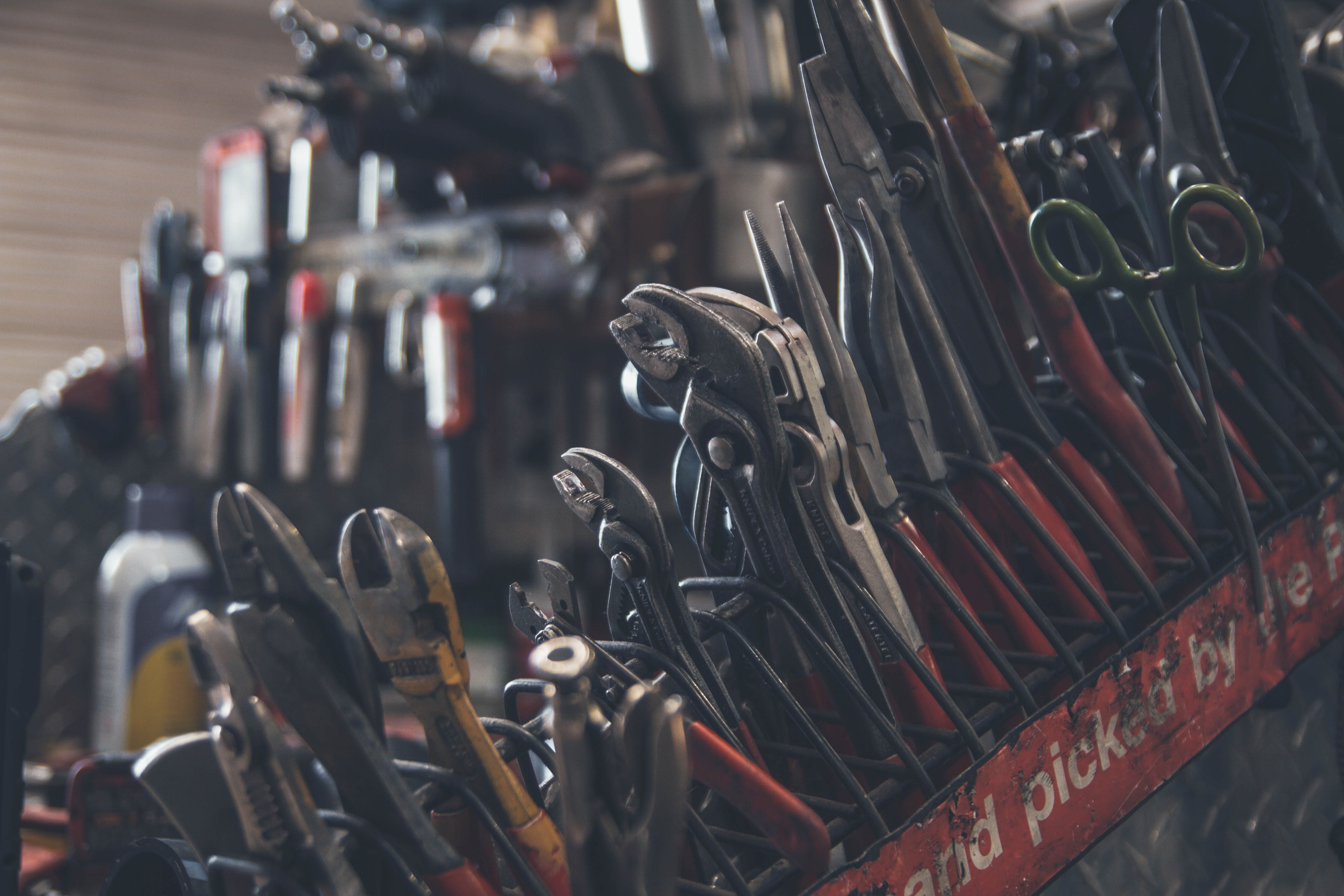 a bunch of tools