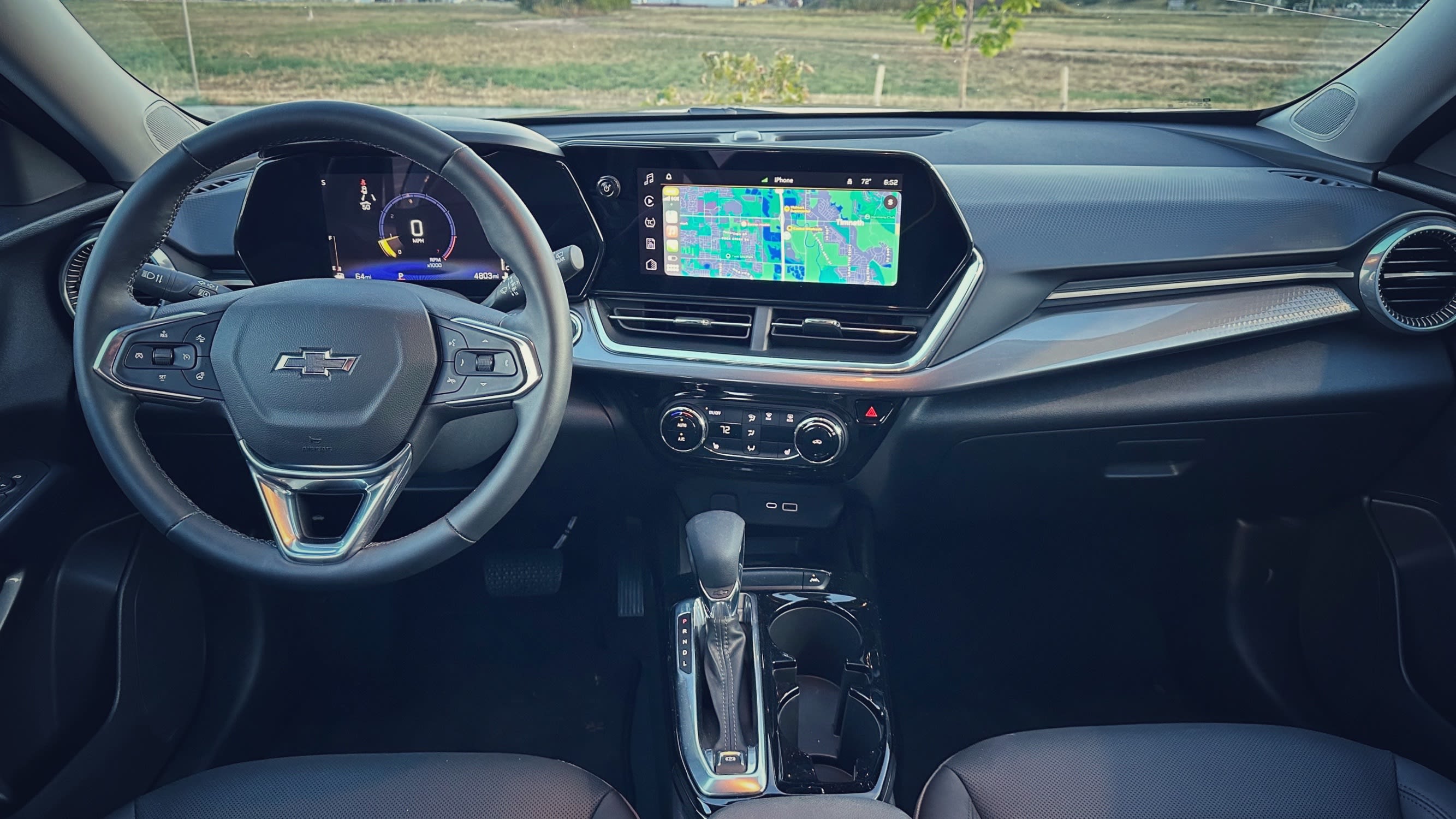 interior of the 2024 Chevrolet Trax