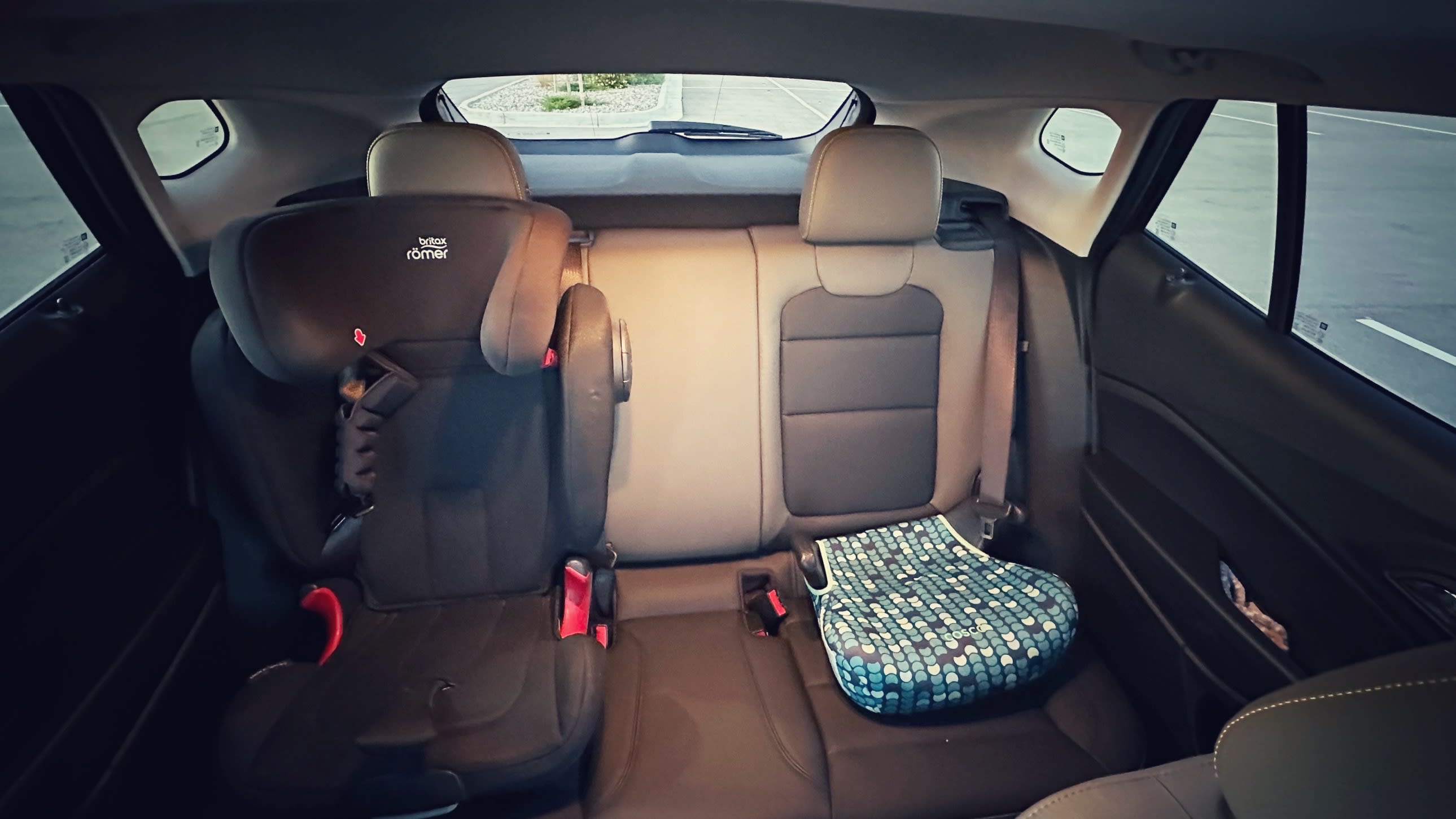 backseat in the 2024 Chevrolet Trax