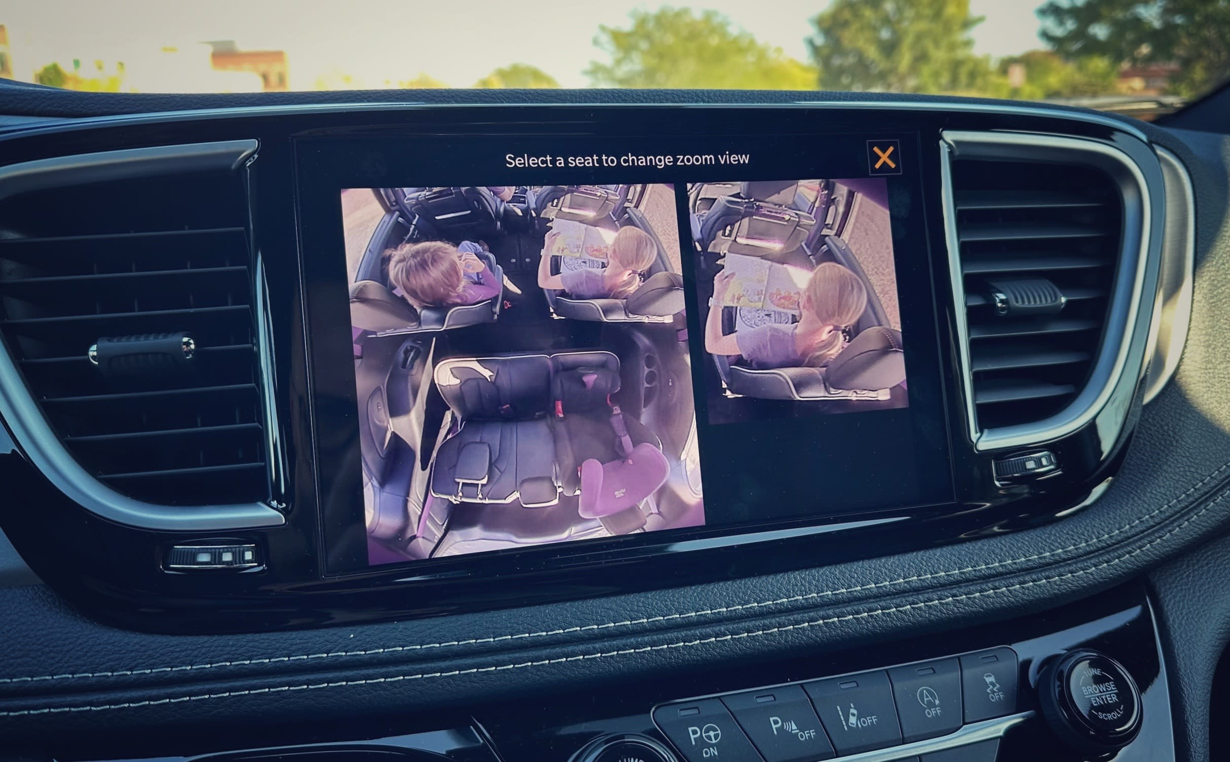 image of the FamCam available in the Chrysler Pacifica