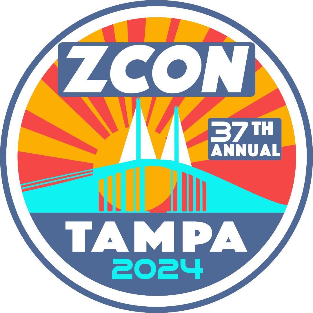 image of the logo for the 2024 ZCon in Tampa