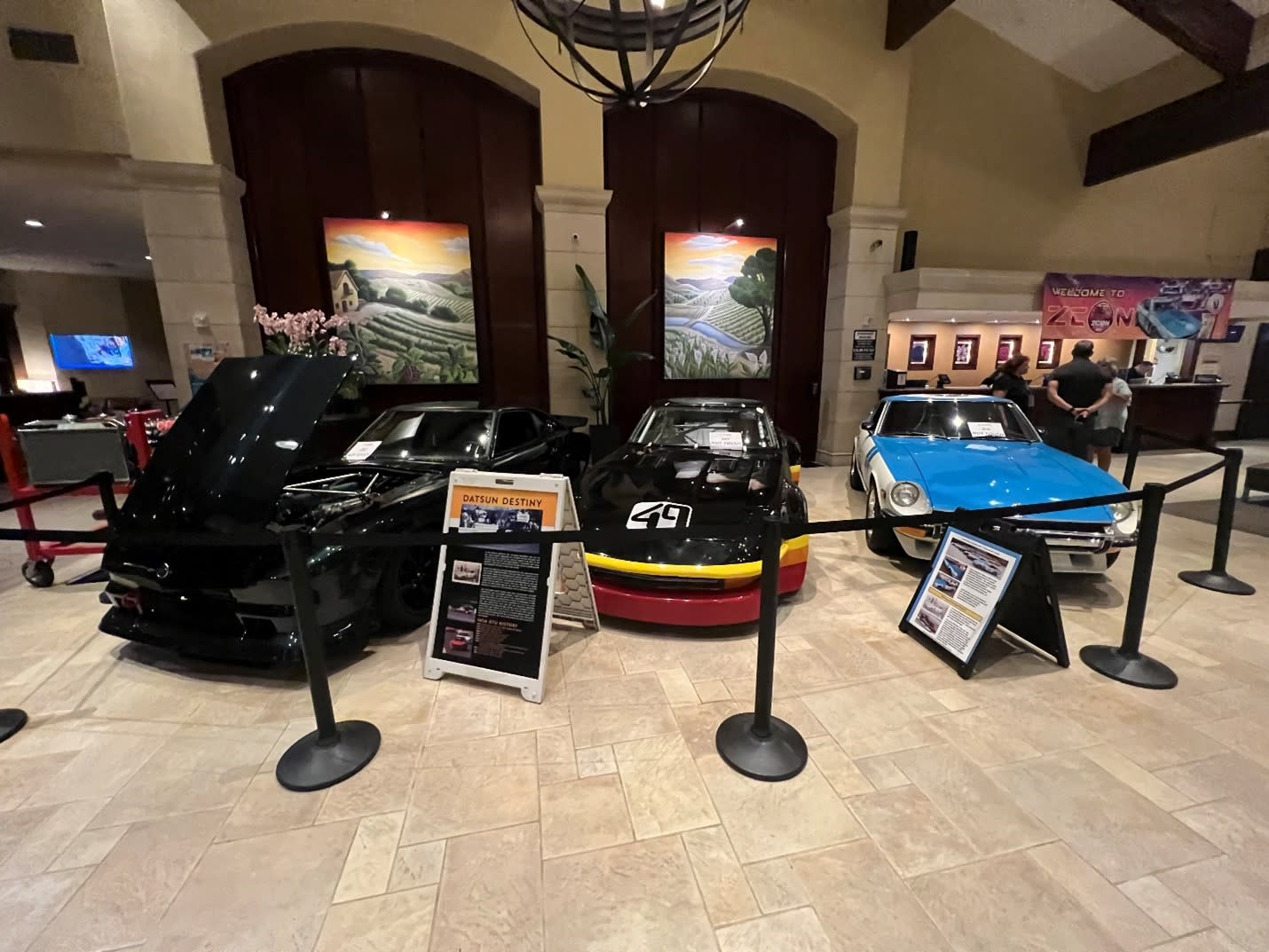 ZCon host hotel lobby