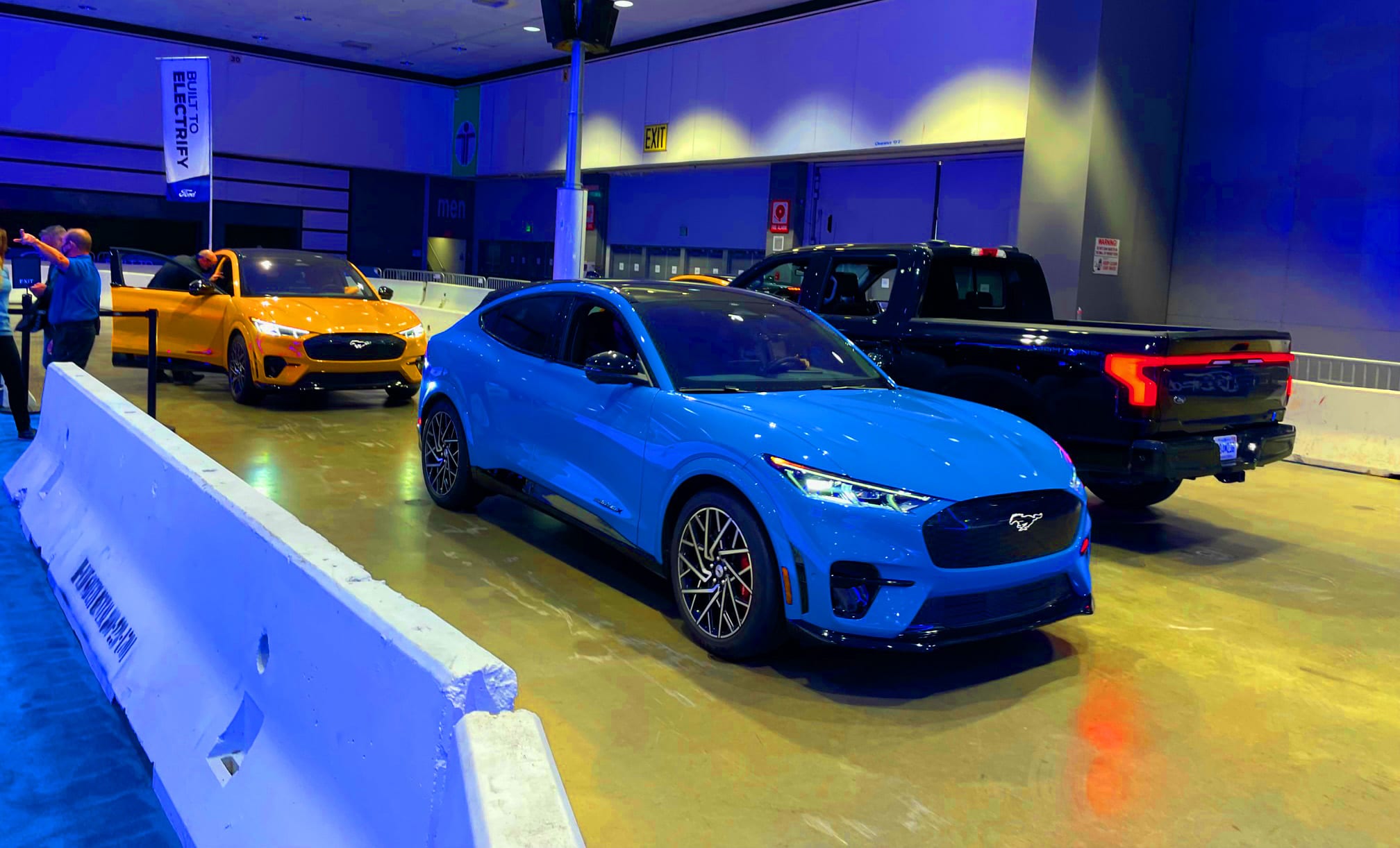 Ford Mach-e at the LA Auto show 2021