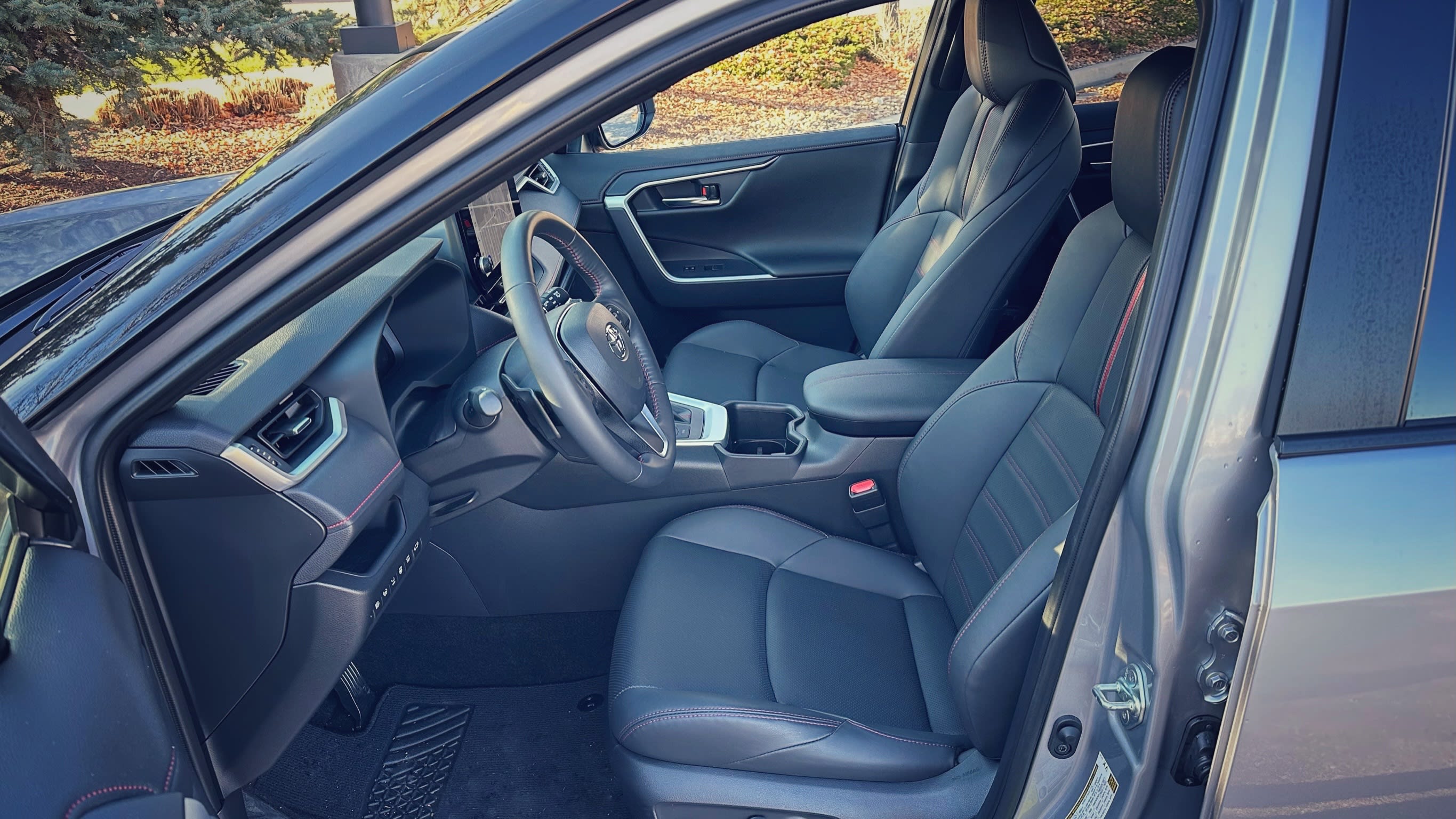 front seats of the Toyota RAV4