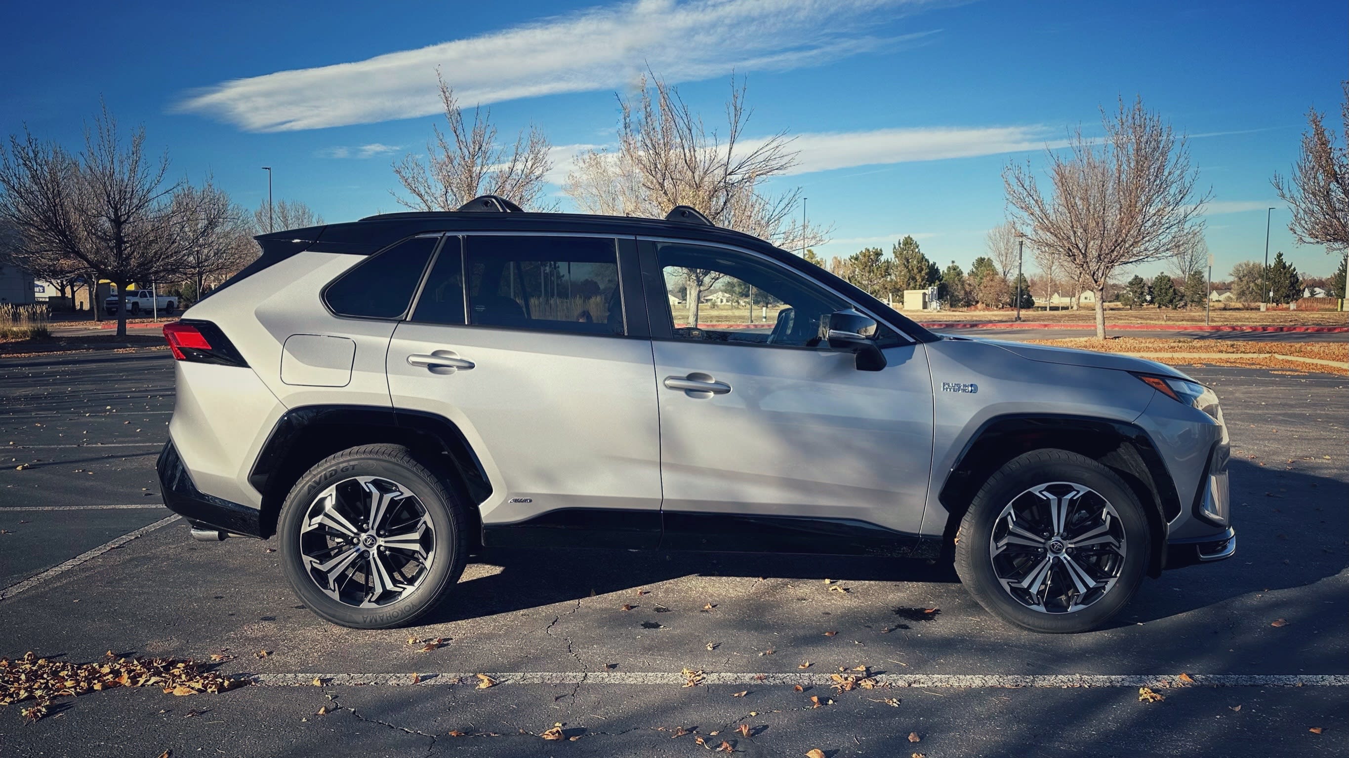 the 2023 Toyota RAV4 seen from the side