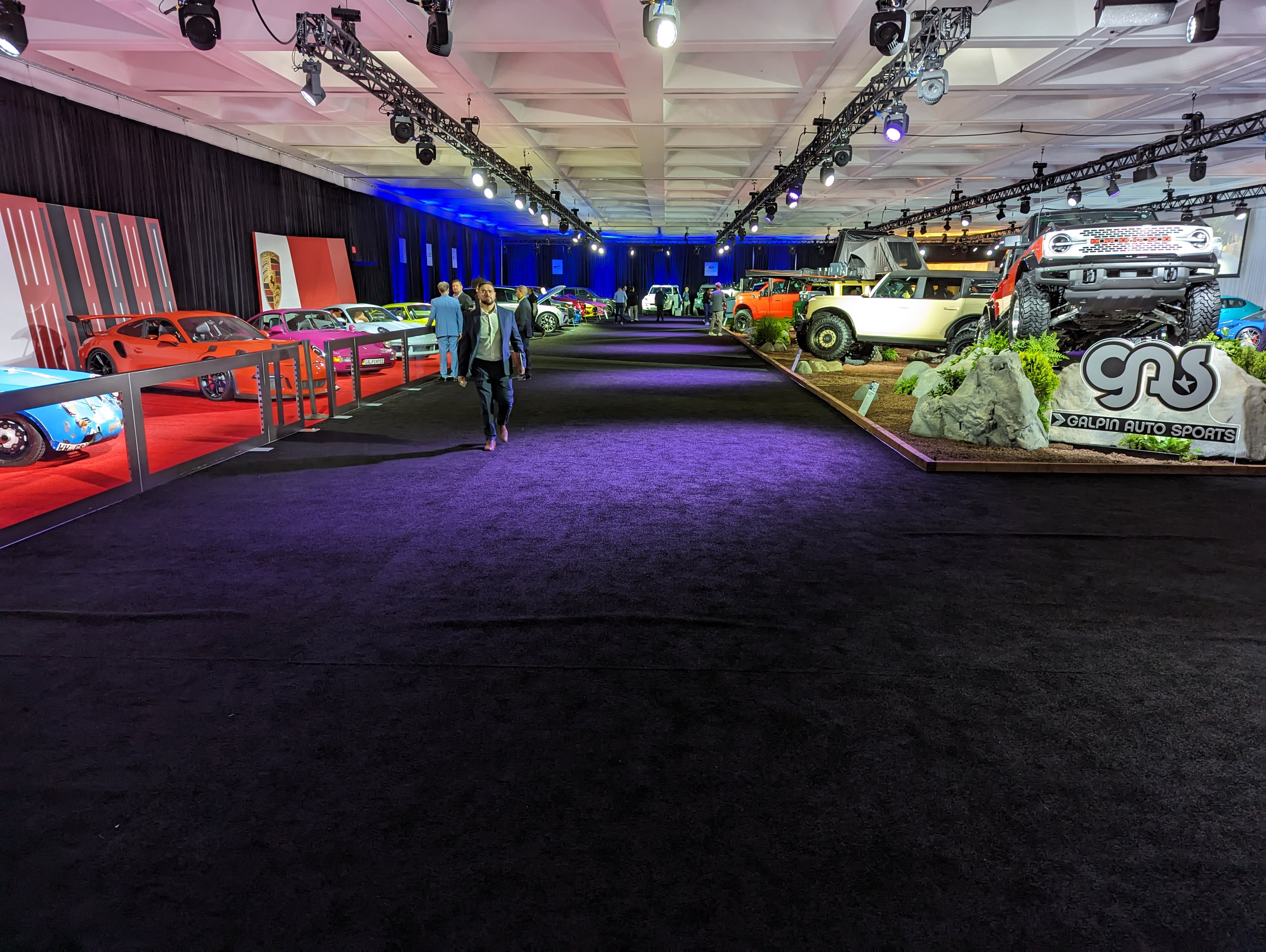 carpet at the LA Auto Show 2023
