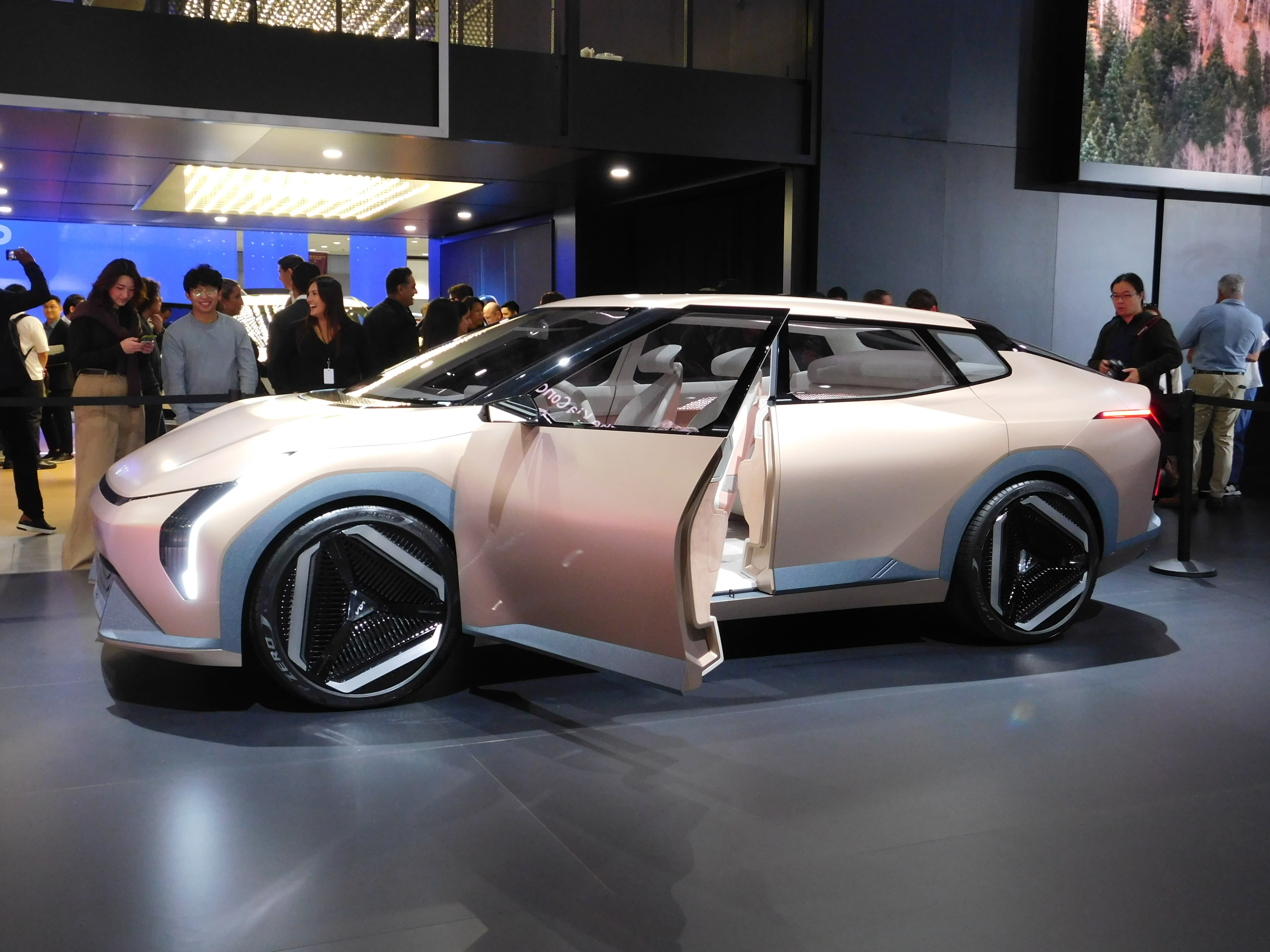 The Kia EV4 at the LA Auto Show