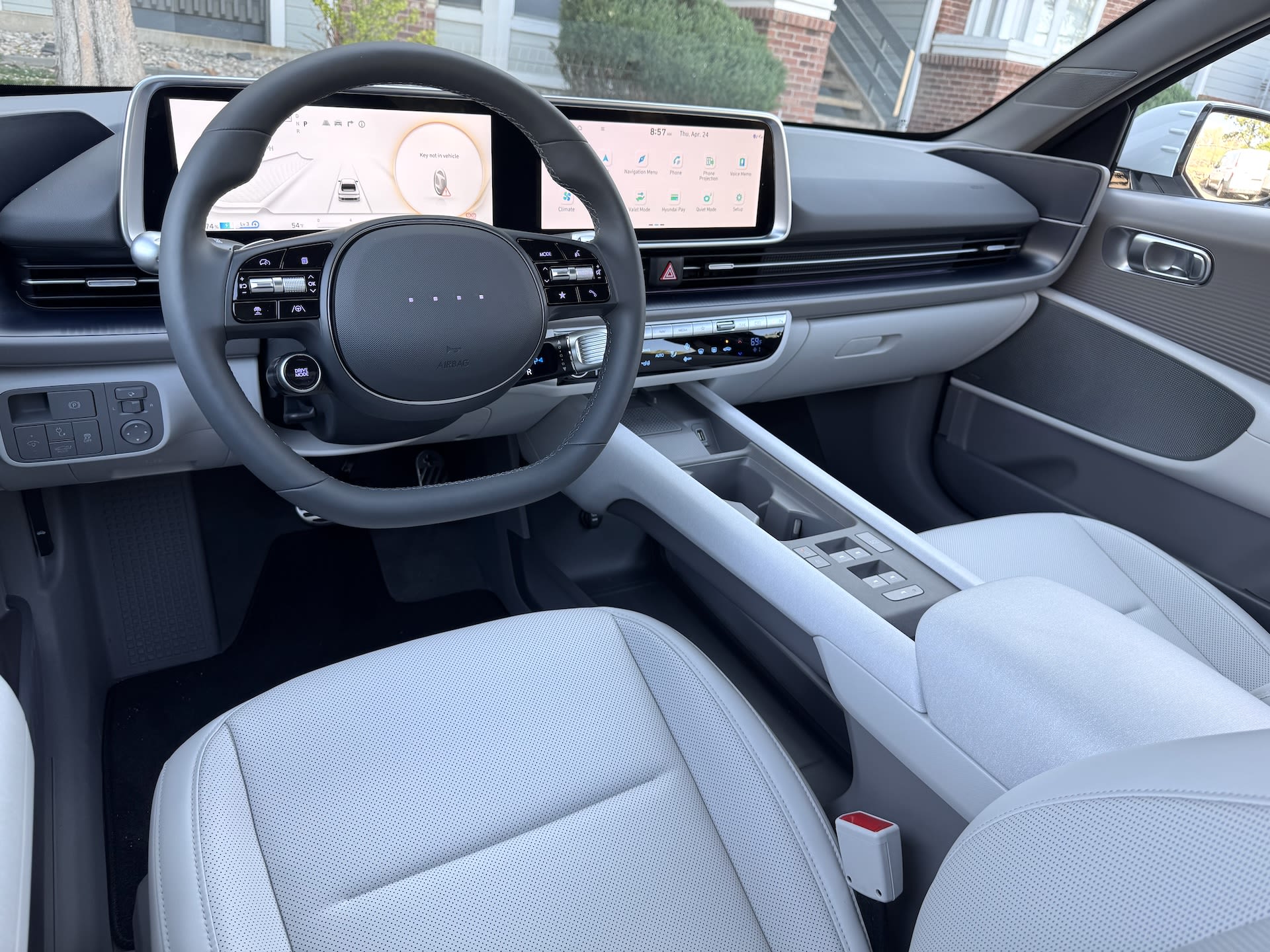 interior in the Hyundai Ioniq 6