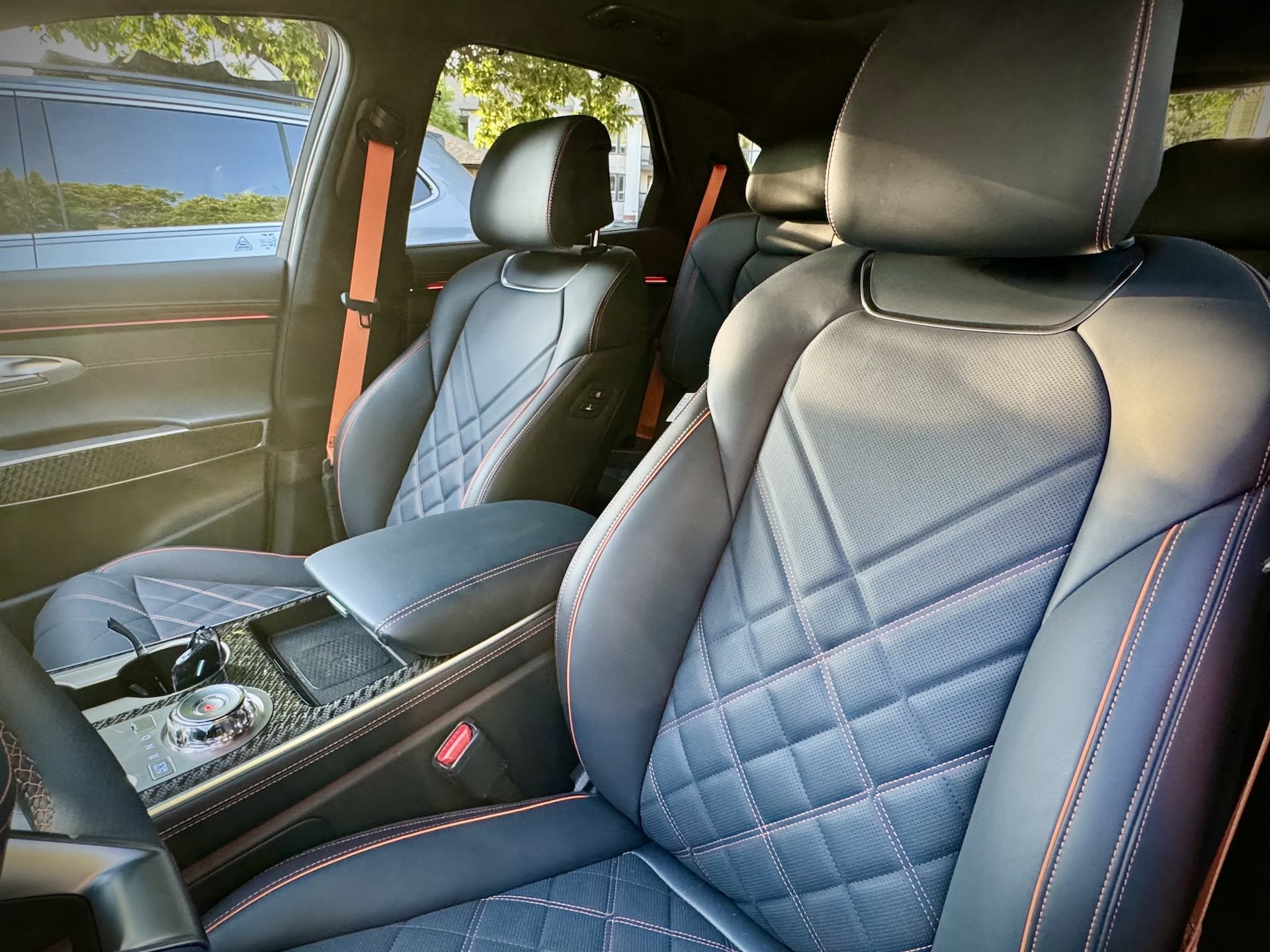 front seats in the 2026 Genesis GV70