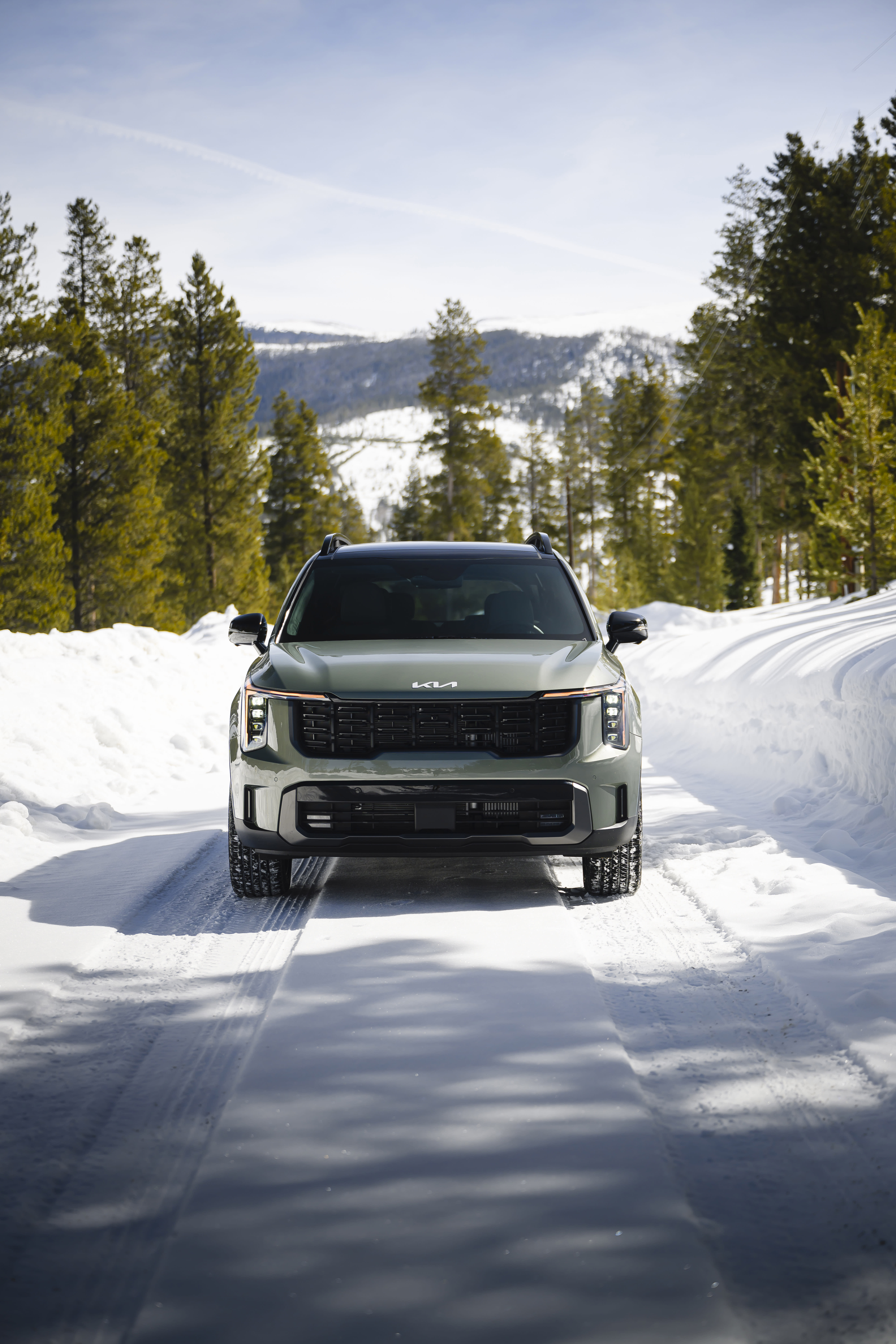 exterior of the Kia Sorento