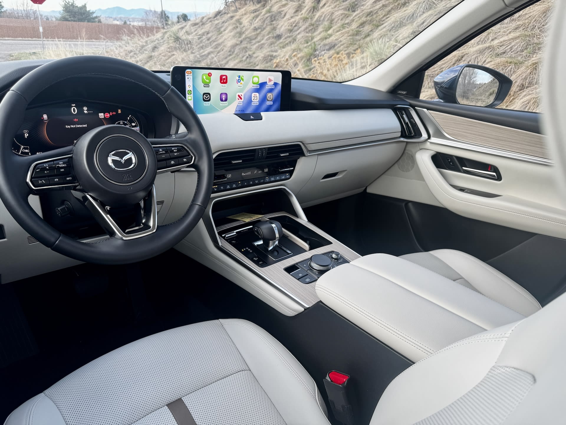 interior of the Mazda cx-90