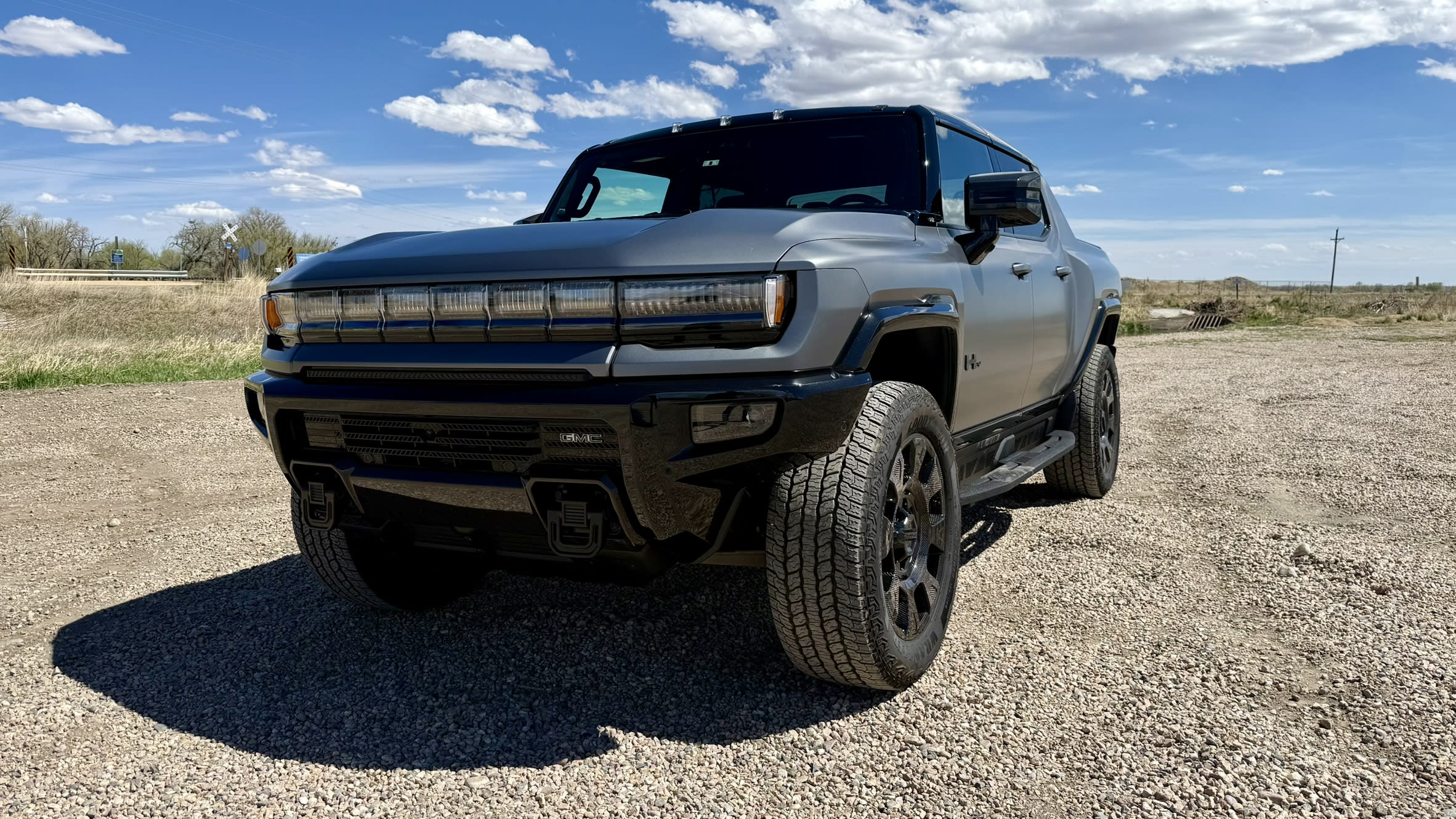 exterior front of the 2026 Hummer