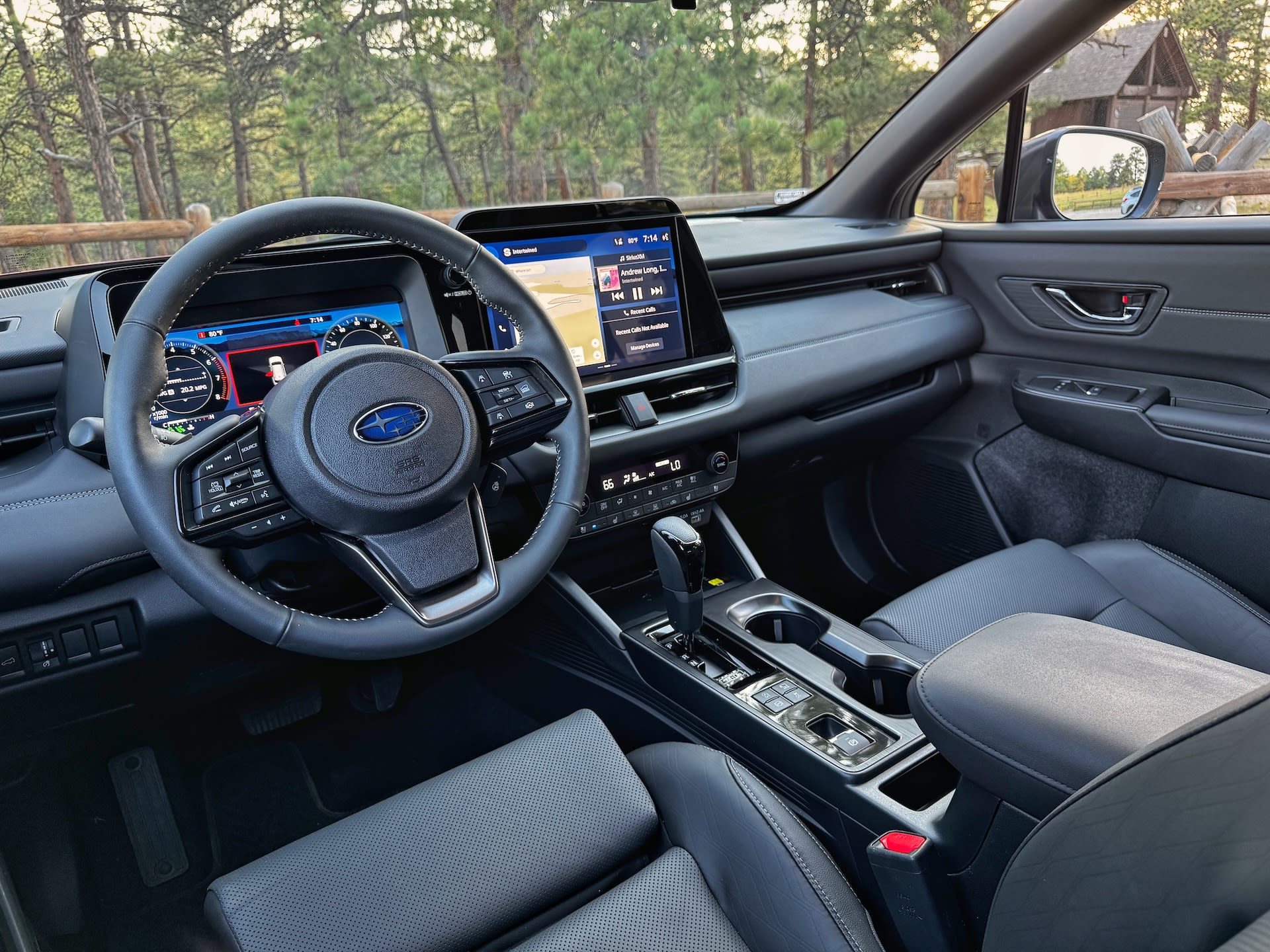 interior of the 2026 Subaru Outback
