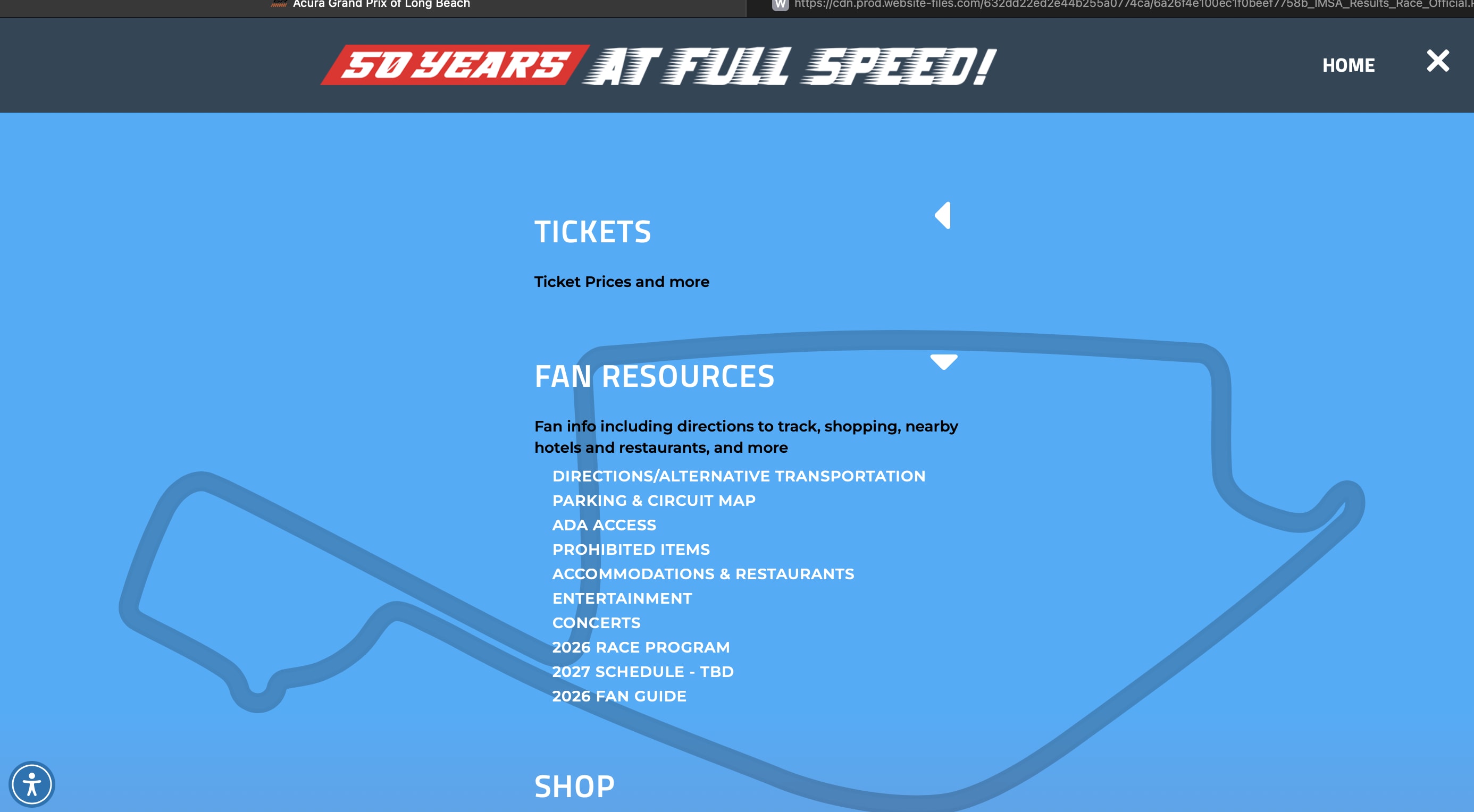 acura grand prix website