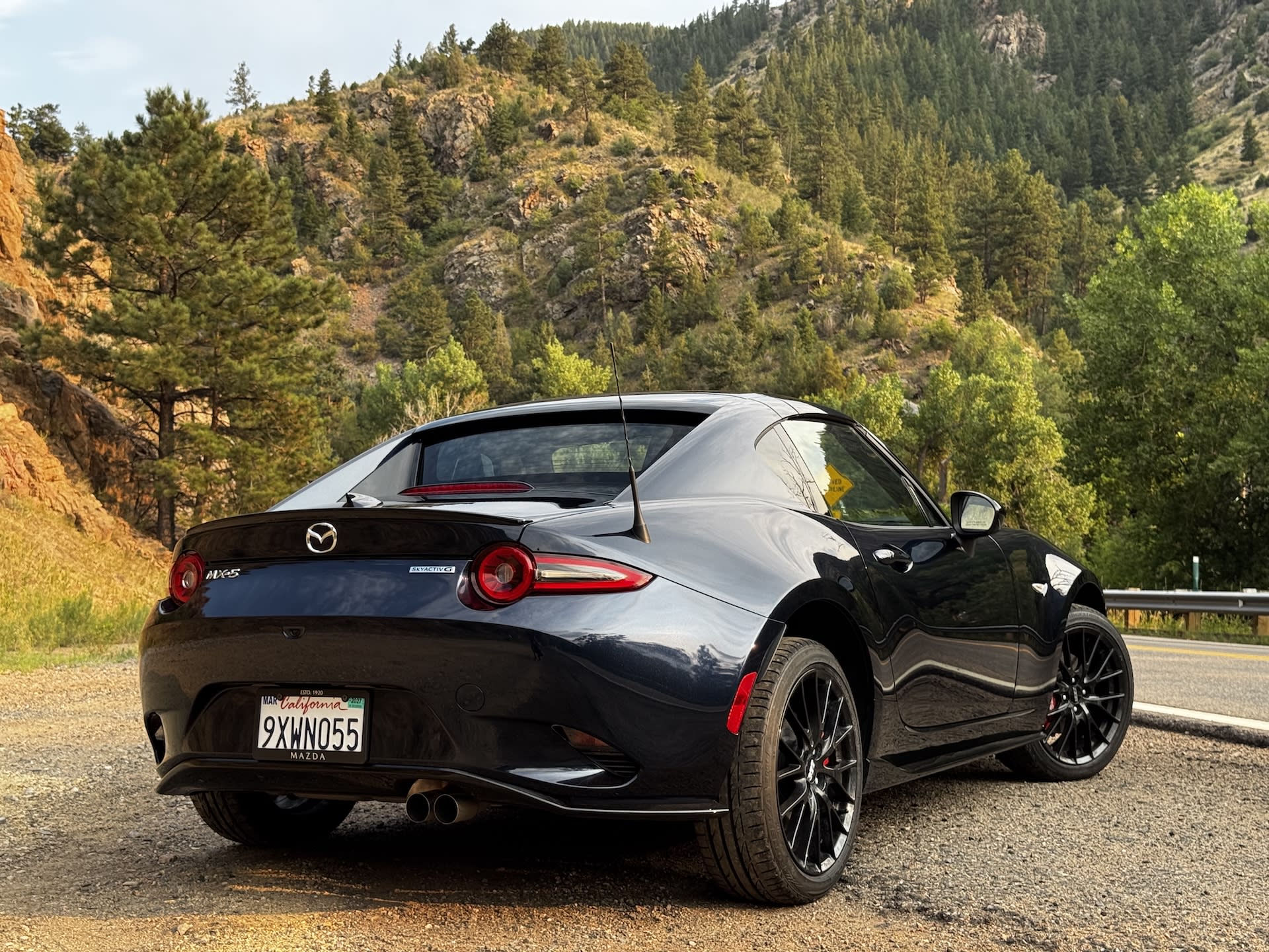 rear of the 2026 Miata