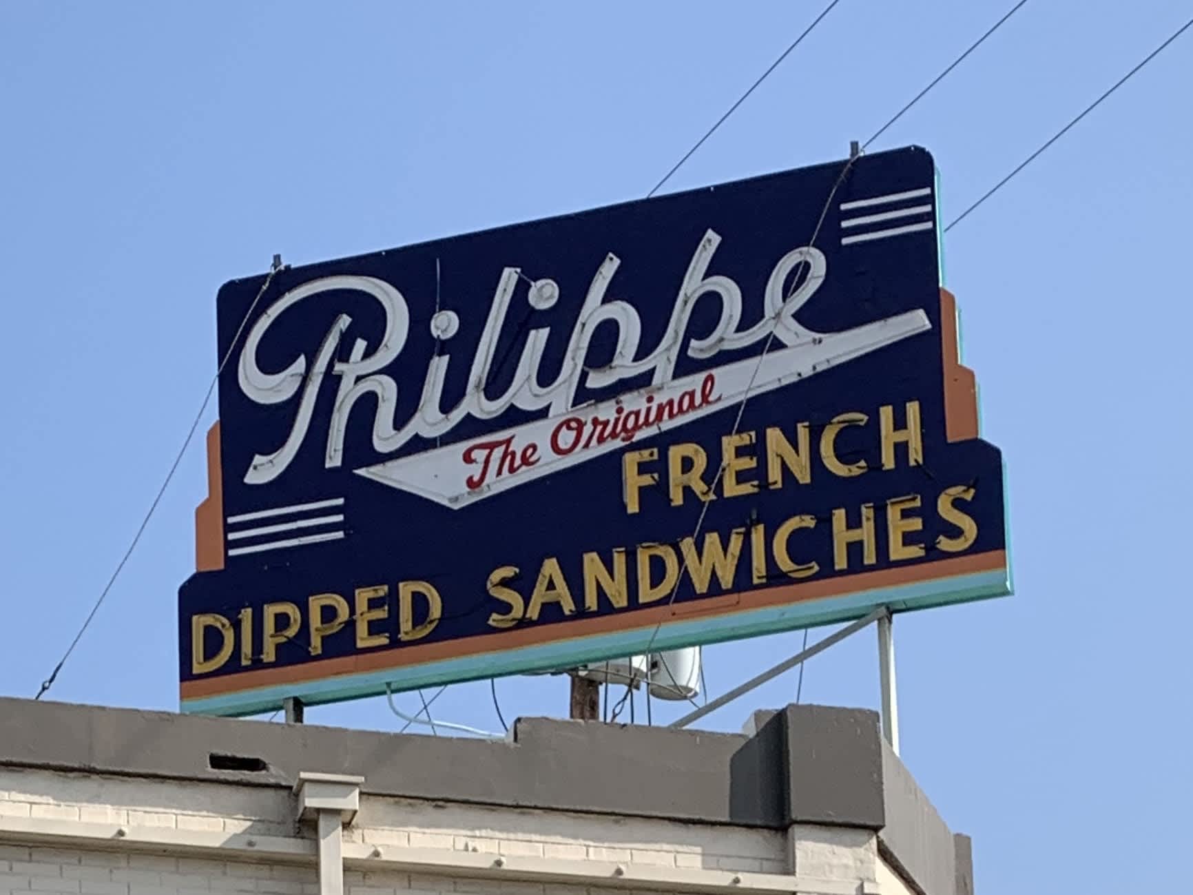 philippe sandwich restaurant in Los Angeles, California