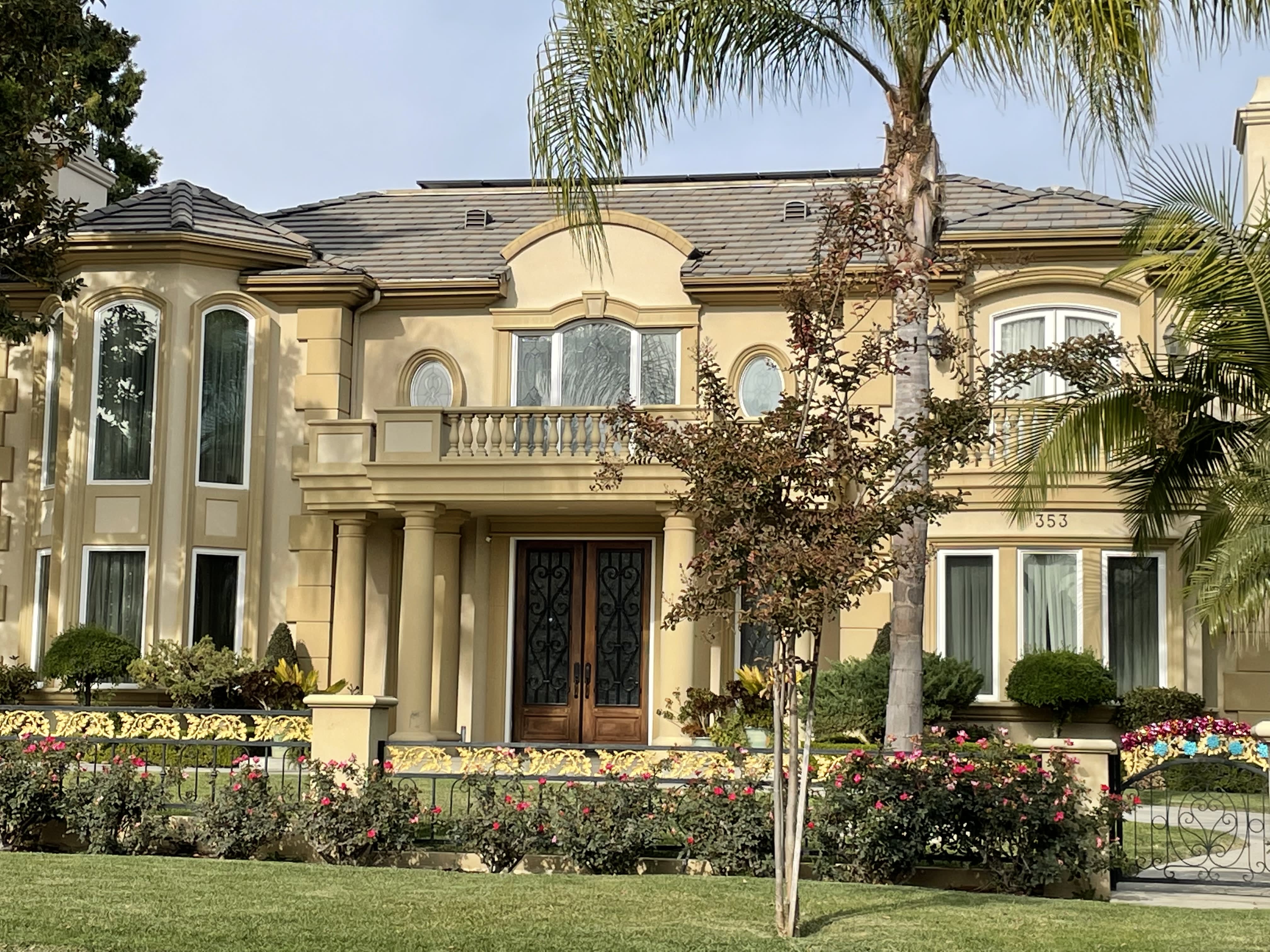 A typical McMansion in Arcadia, CA