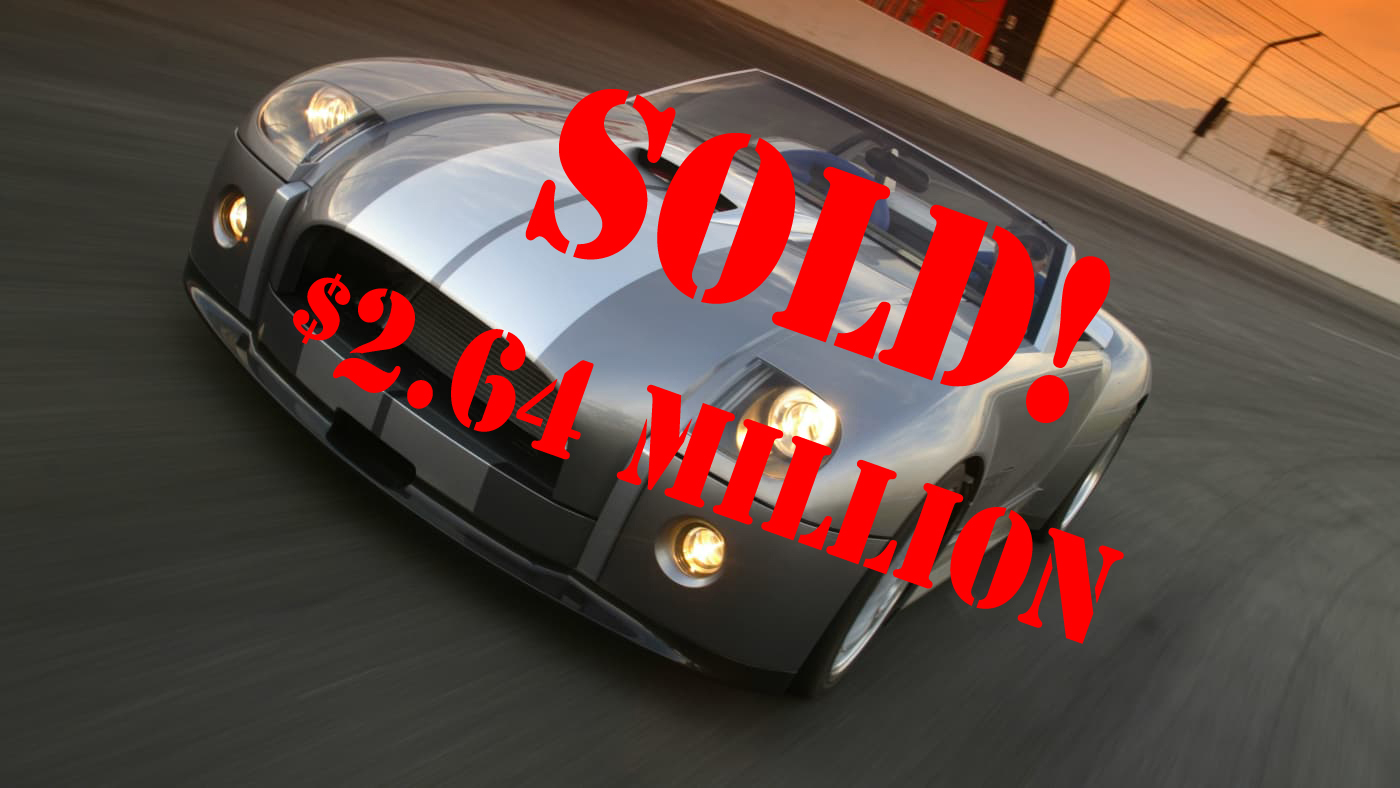 Shelby Cobra Daisy Is Sold LACAR