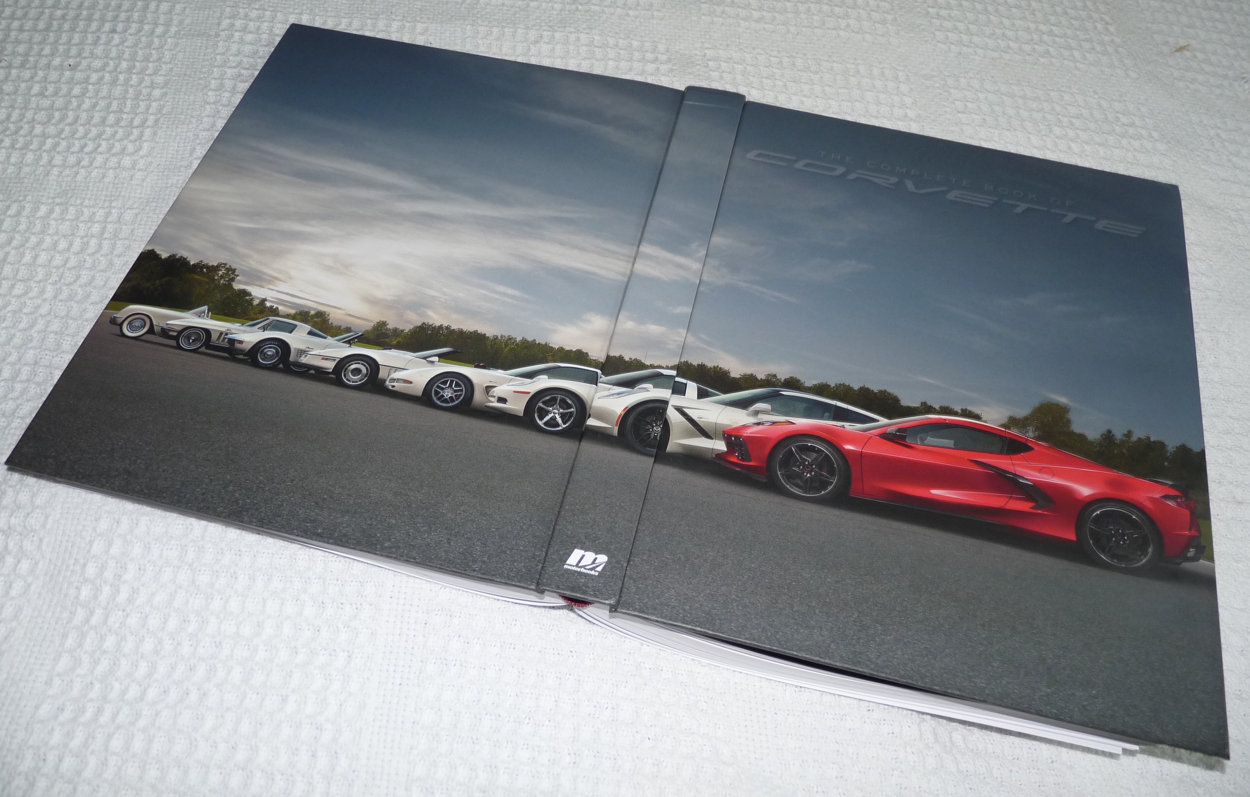 Actual cover for the Complete Book of Corvette